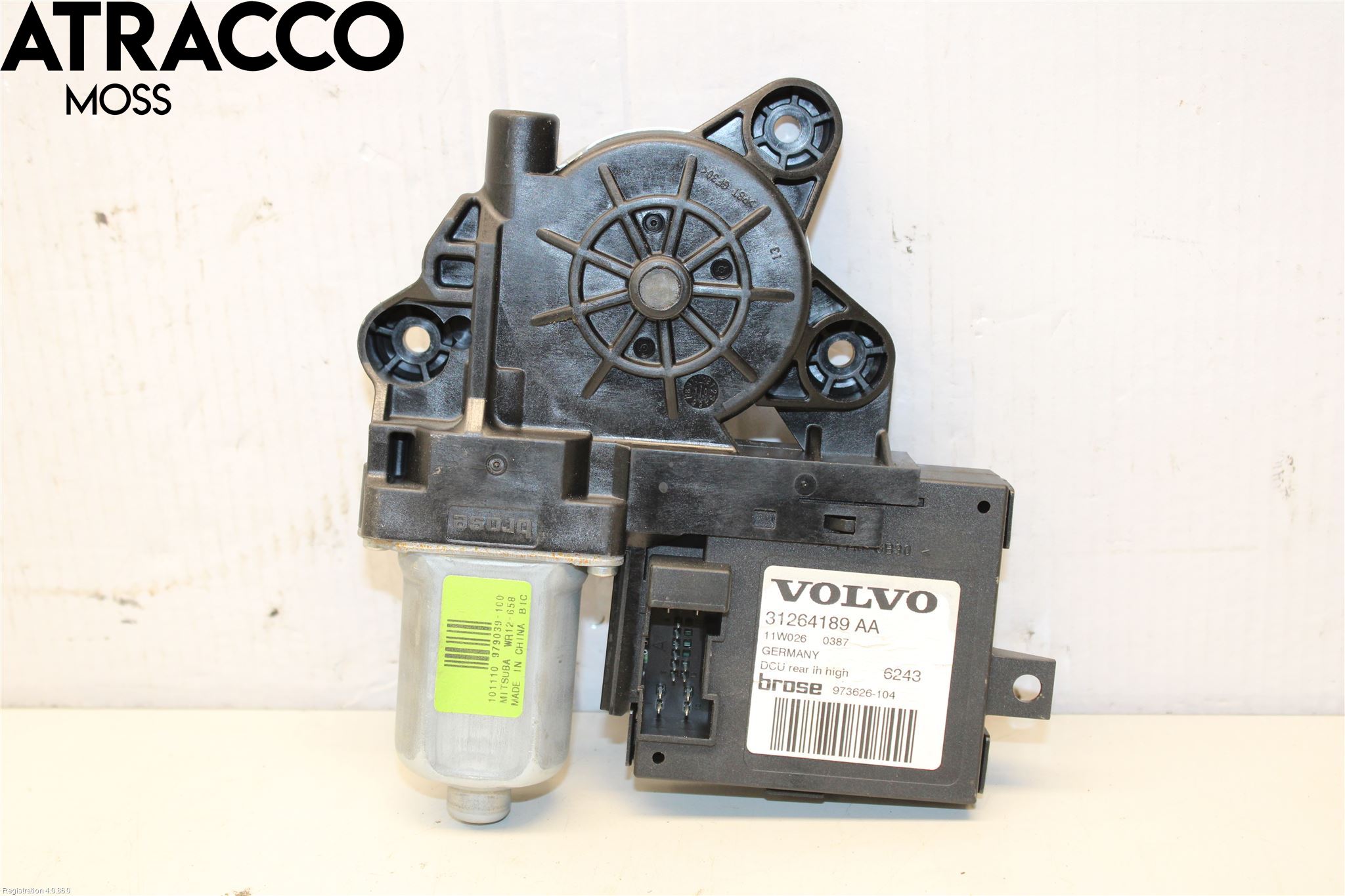 Volvo V50 08-12 Vindusheismotor