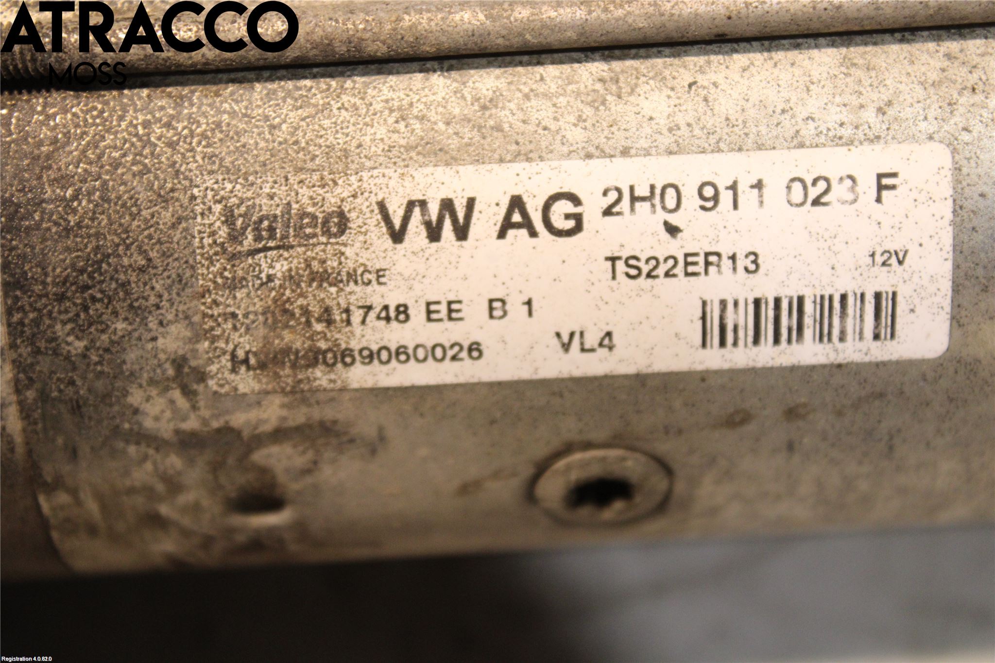 Volkswagen VW AMAROK 2H 10-22 Startmotor Diesel