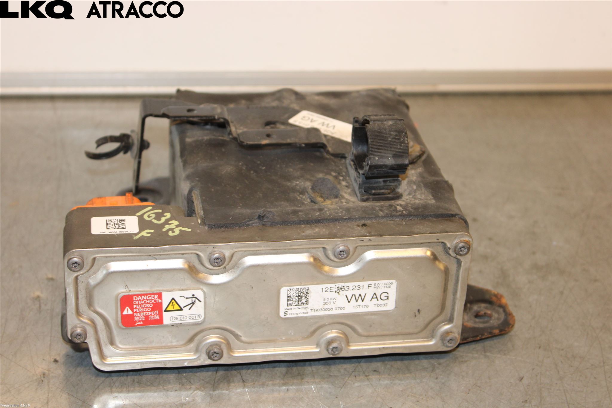 Volkswagen VW GOLF / E-GOLF VII 13-20 Motorvarmer Elektrisk