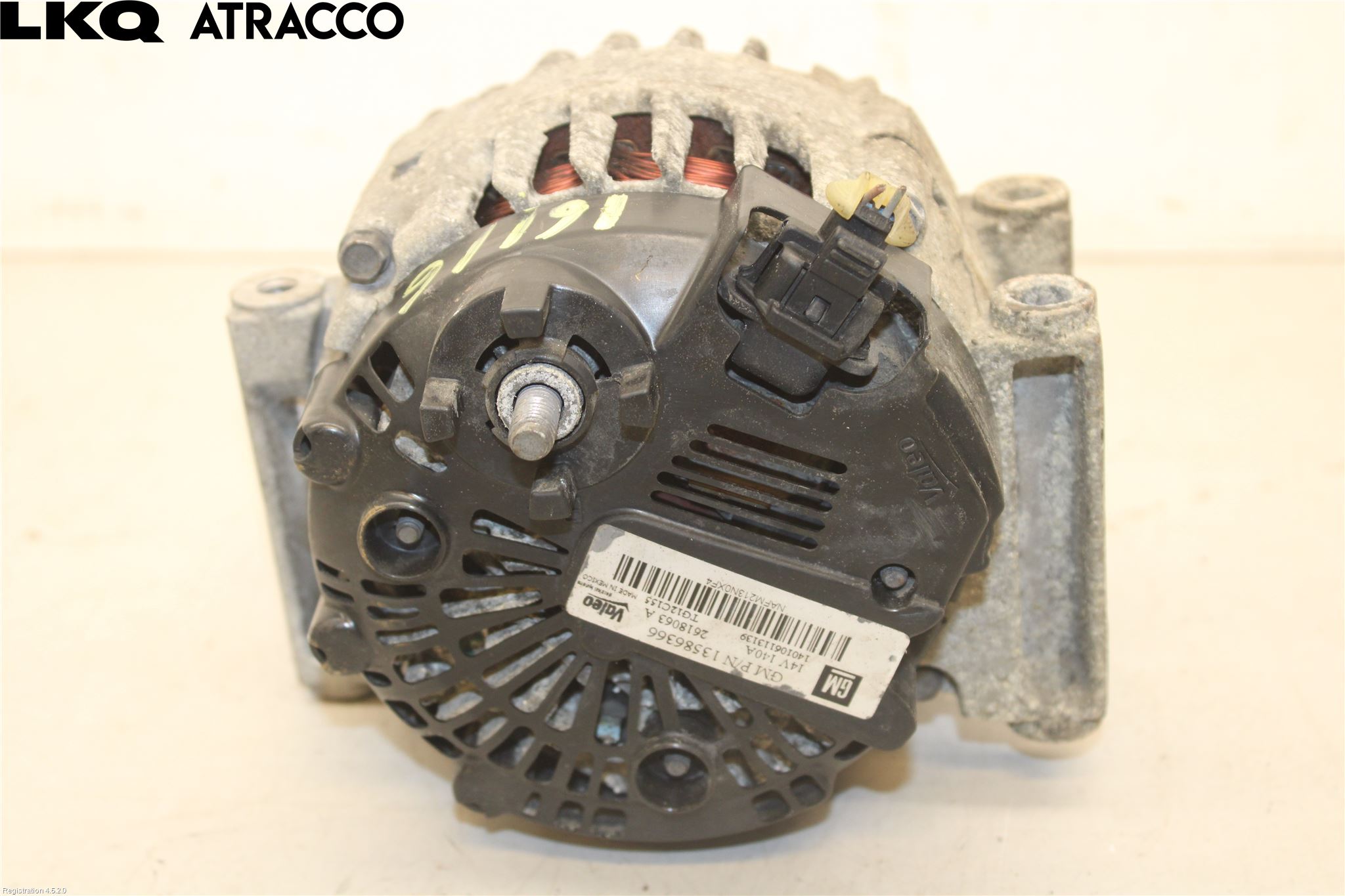 Opel ZAFIRA C 12-19 Dynamo