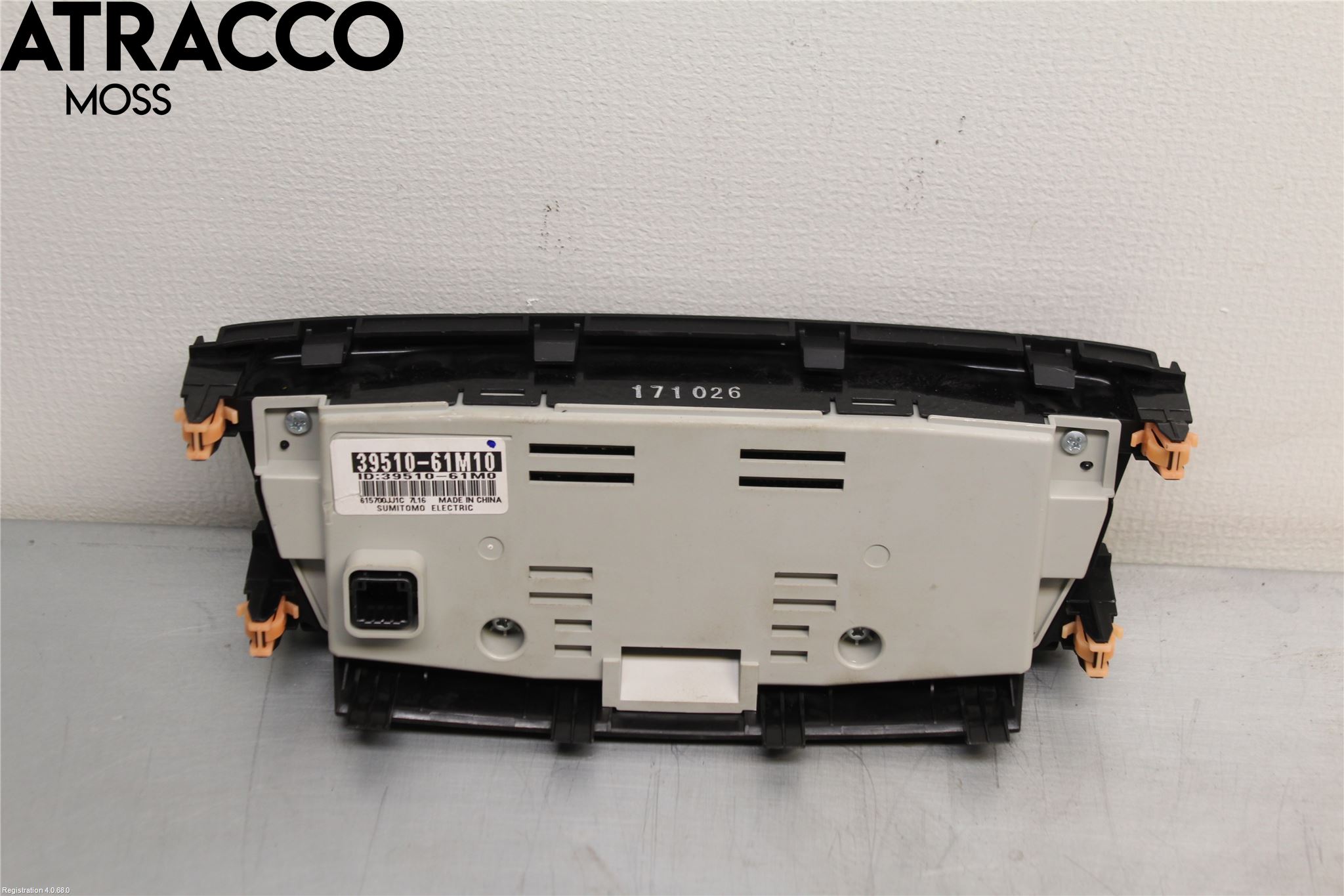 Suzuki SX4 S-CROSS 14-21 Varme Ac Betjening-Display