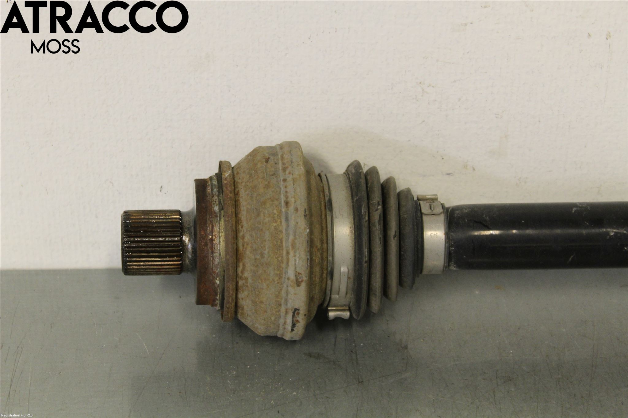 Audi A4/S4 B9 16-19 Drivaksel Bak Kompl Venstre