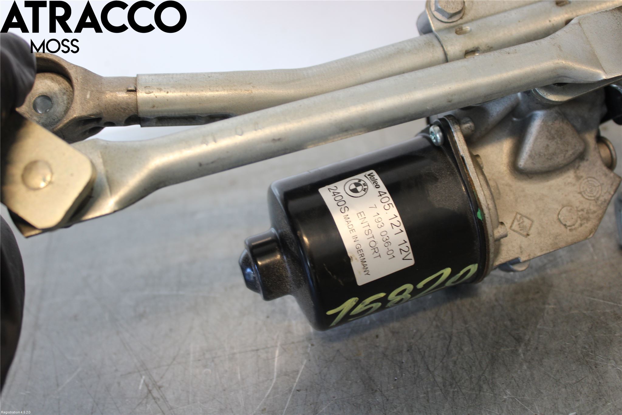 BMW X1 E84 10-15 Viskermotor Frontrute