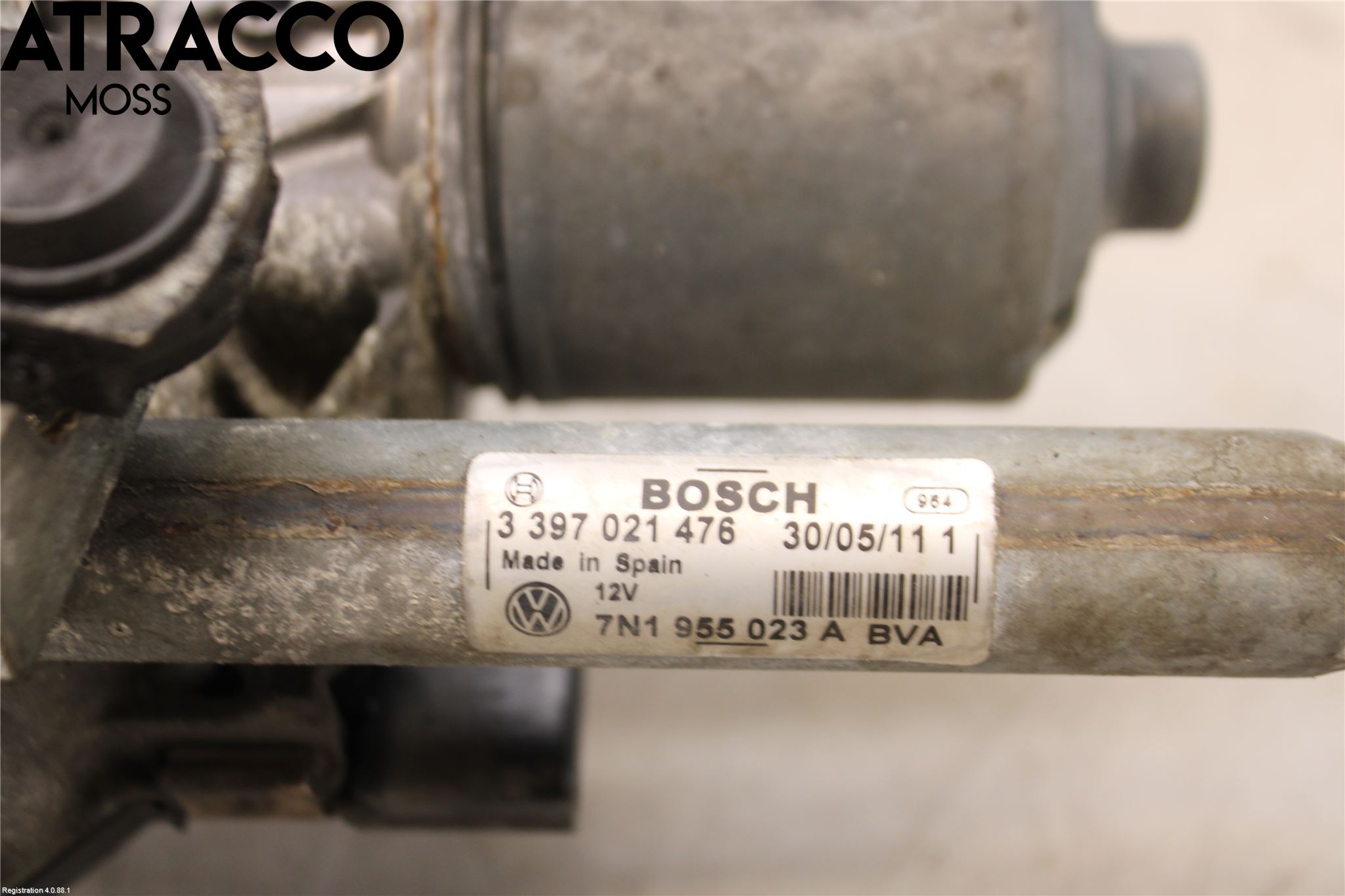 Volkswagen VW SHARAN 11- Viskermotor Frontrute