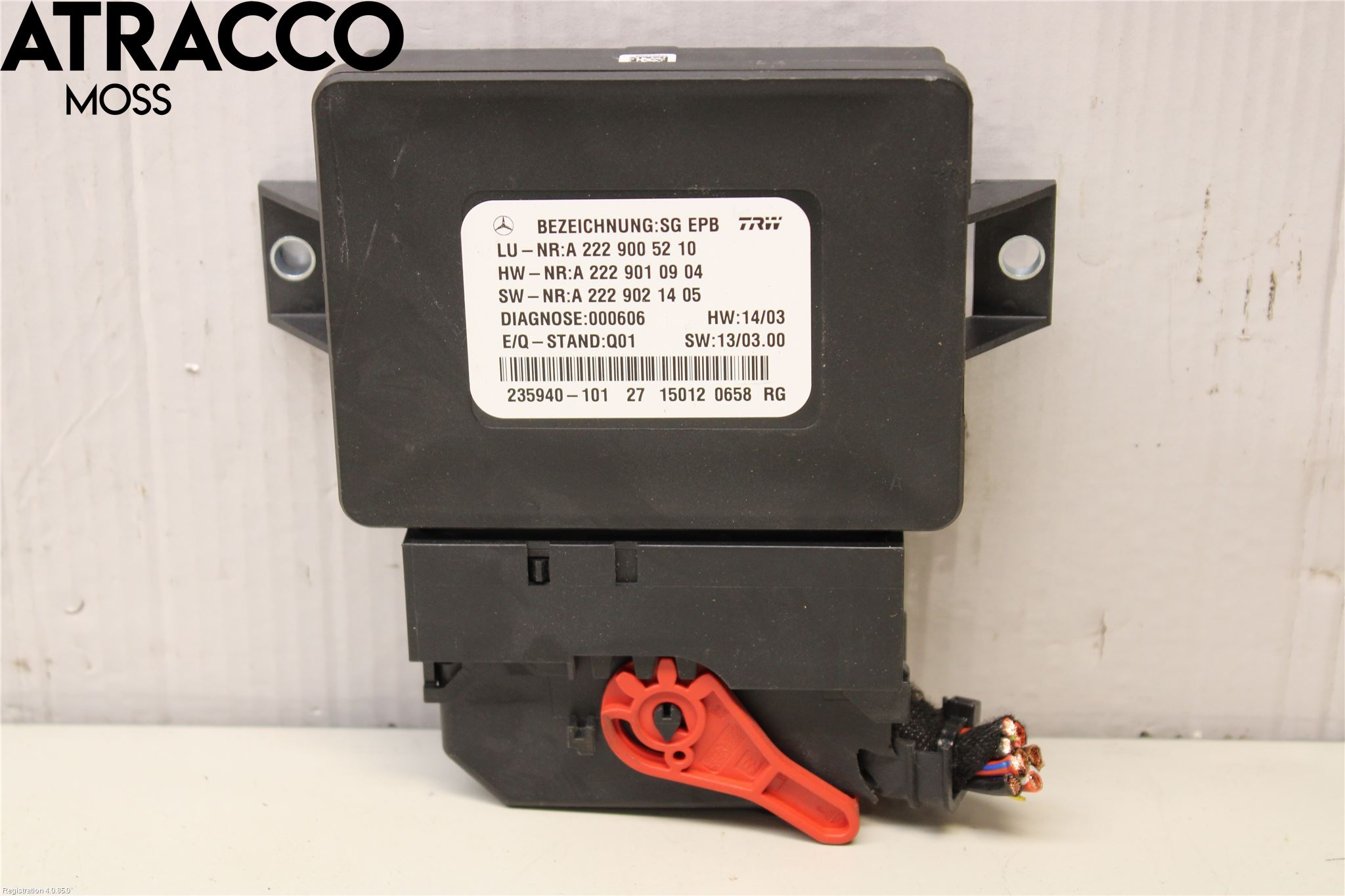 Mercedes-Benz MB C-KLASS (W205) 14-21 Styreenhet Øvrig