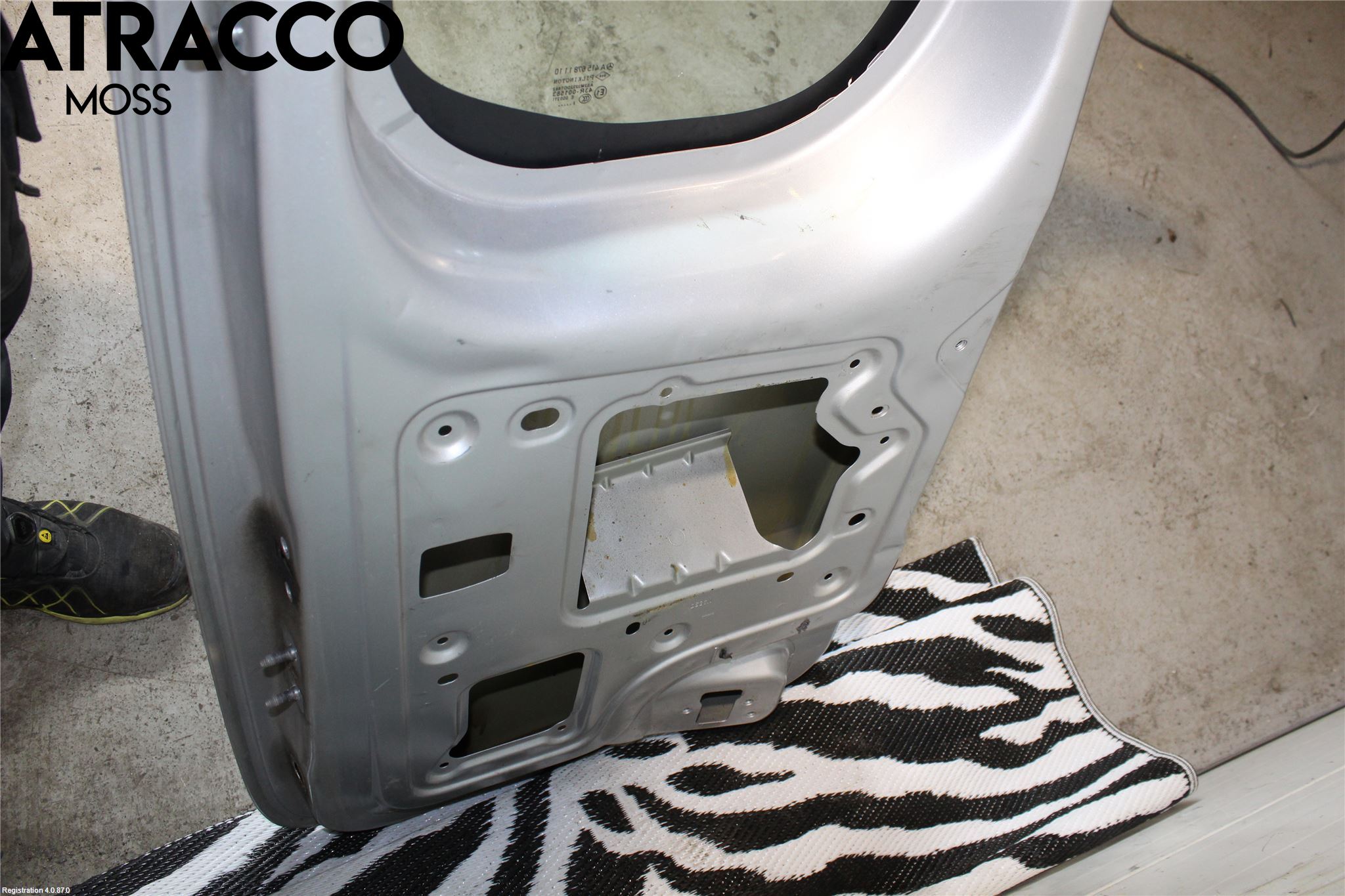 Mercedes-Benz MB CITAN (W415) 13-21 Dør Bak Van - Vare Høyre