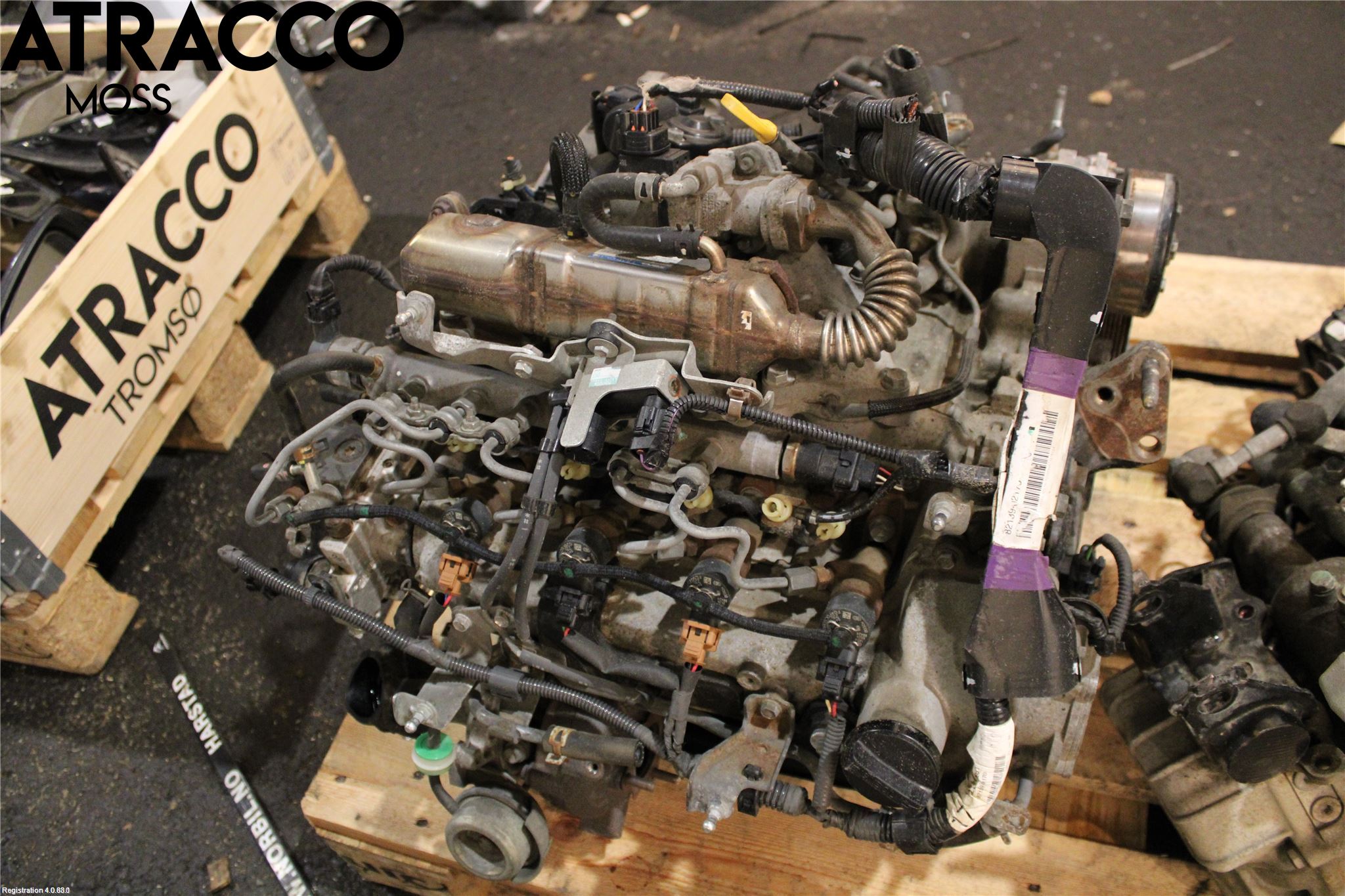 Toyota AURIS 10-12 Motor Diesel