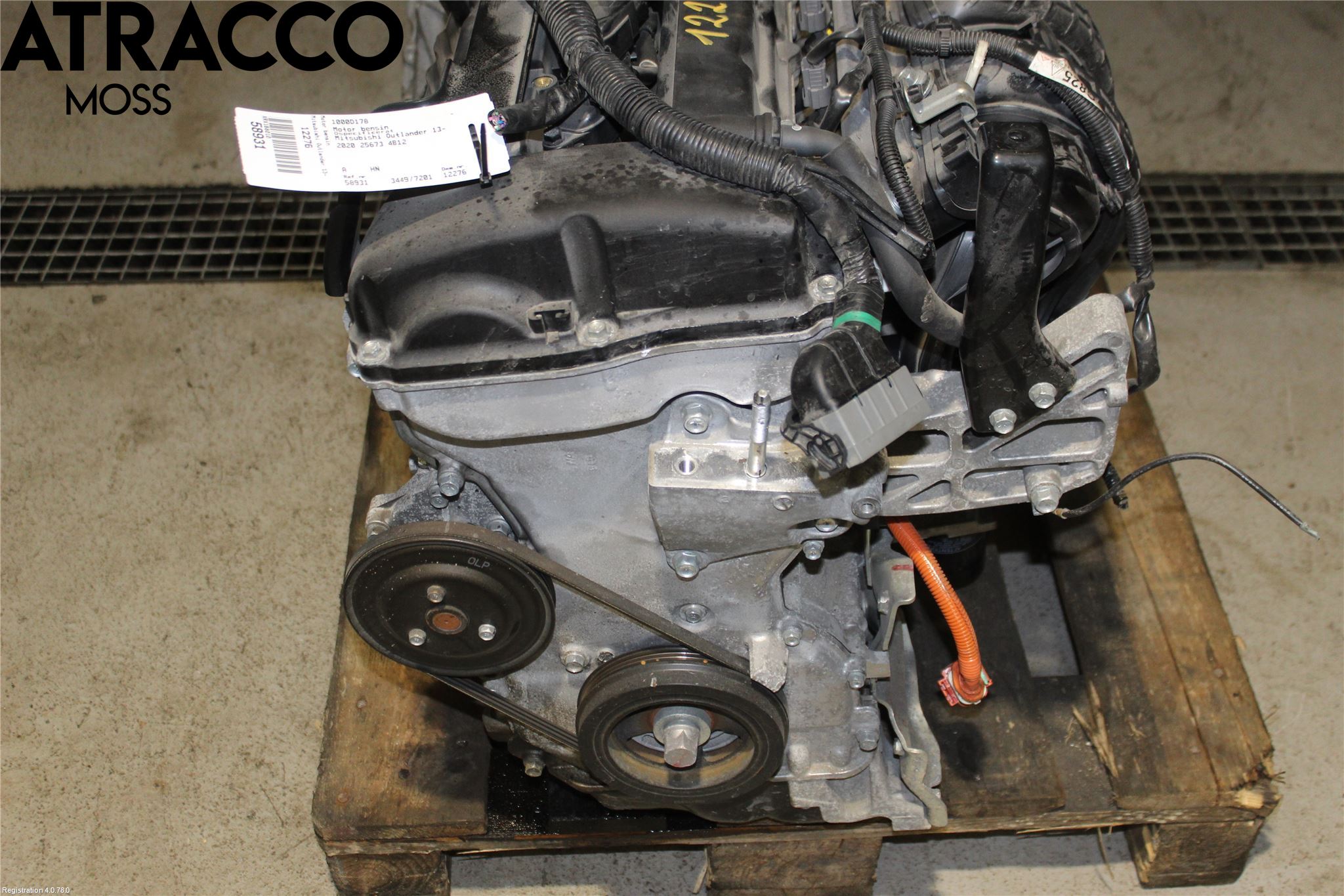 Mitsubishi OUTLANDER 13-21 Motor Bensin