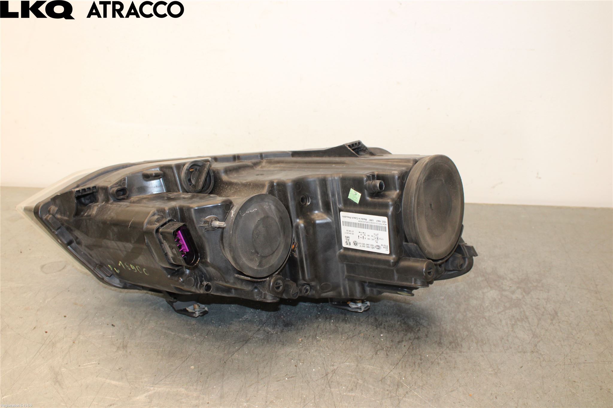 Volkswagen VW POLO 10-17 Frontlykt Venstre