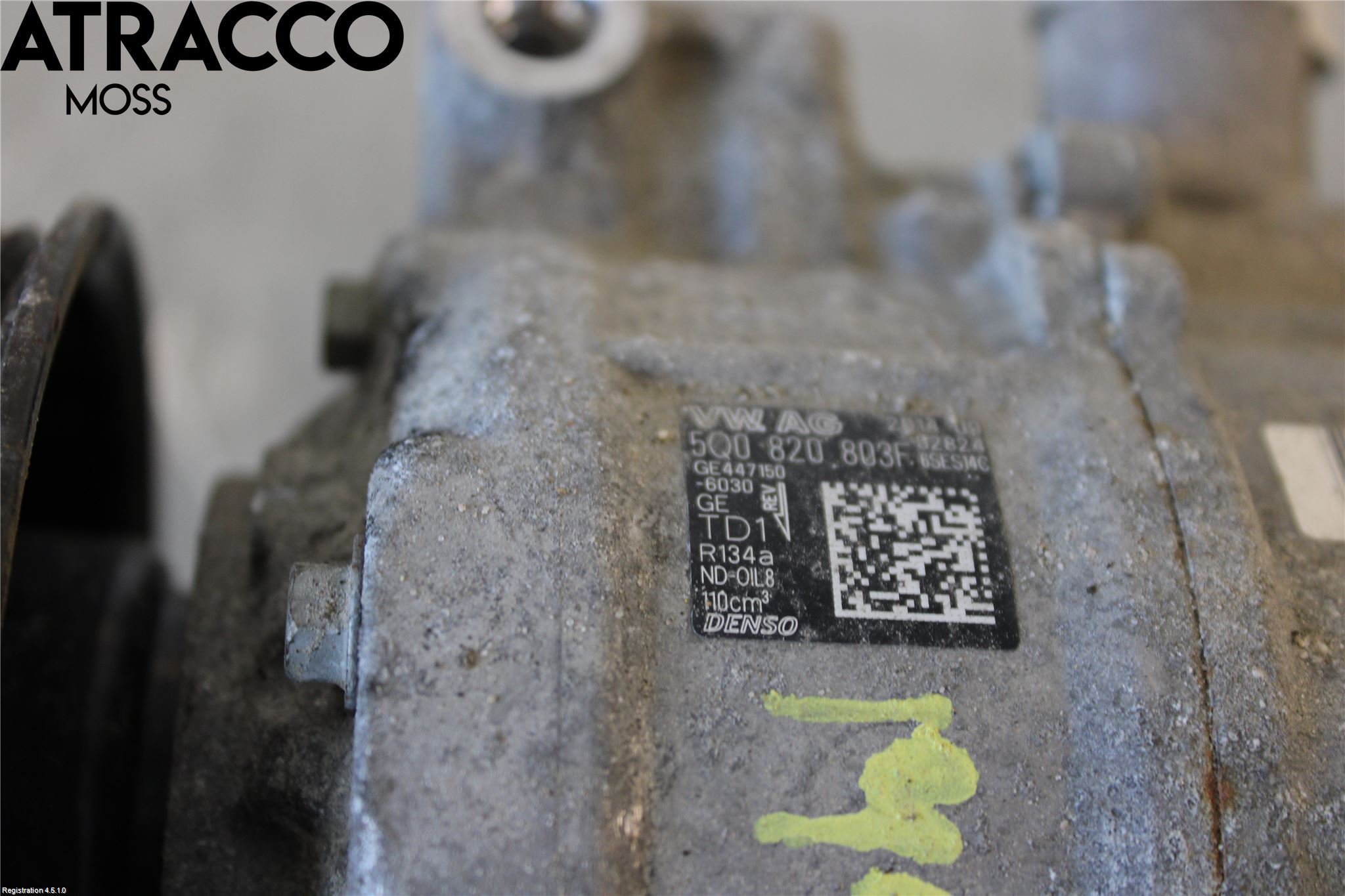 Volkswagen VW GOLF PLUS/CROSS GOLF 04-14 Varme Ac Kompressor