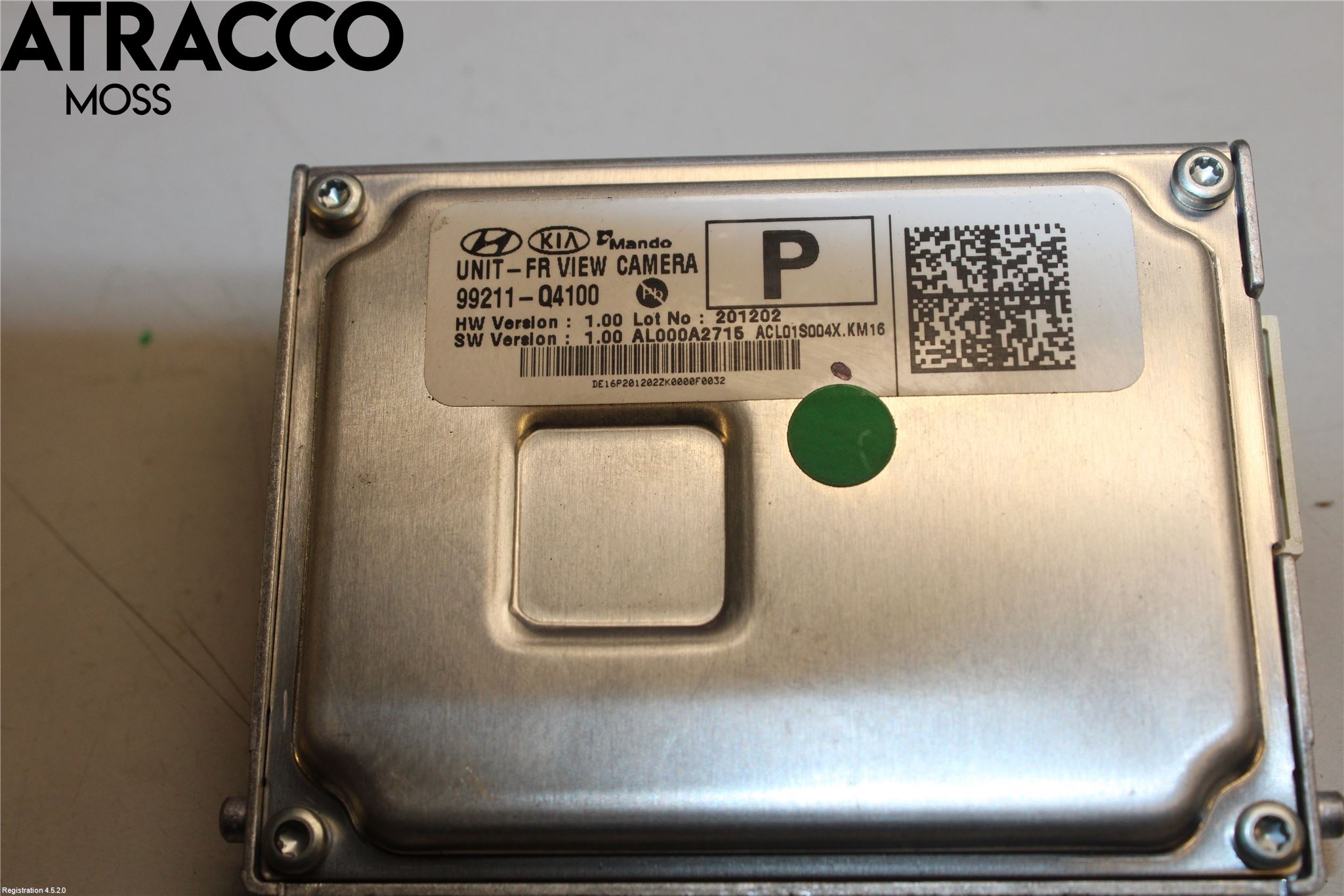 Kia NIRO (DE) 17-22 Parkeringshjelp Kamera