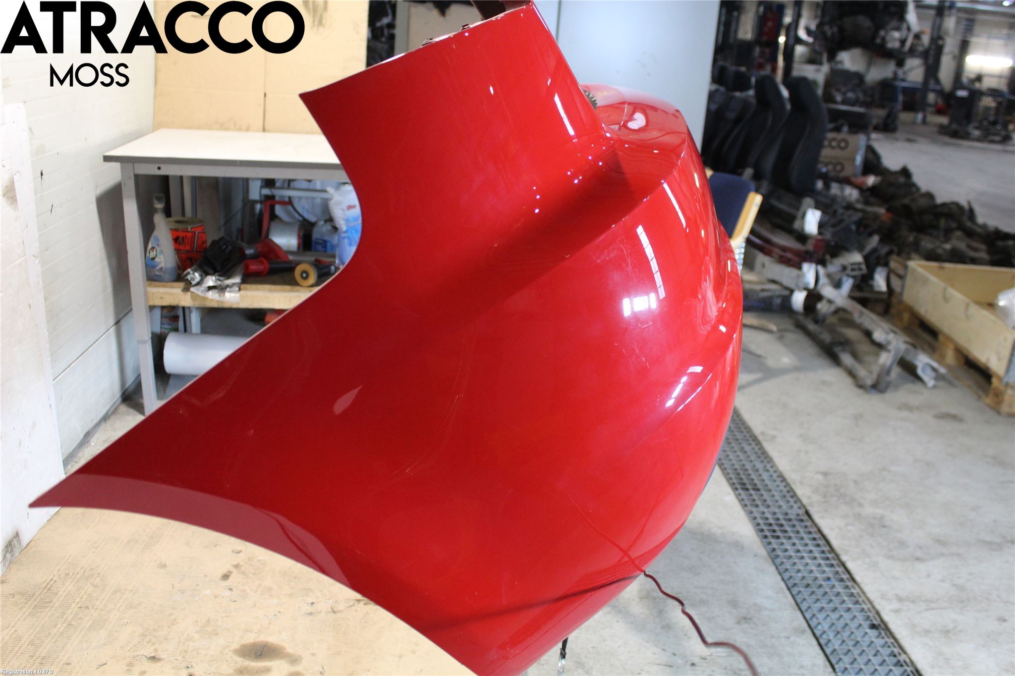 Audi A3/S3 05-13 Støtfanger Bak