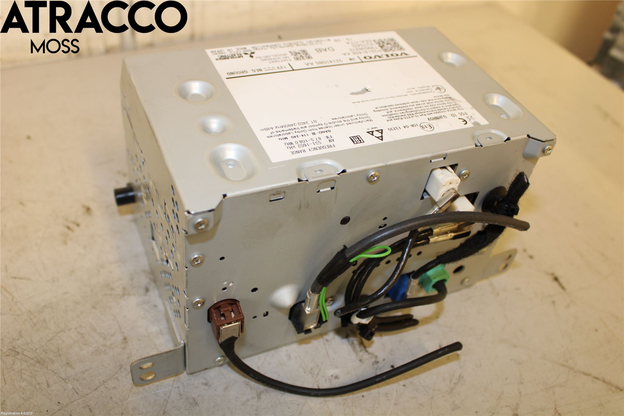 Volvo V60 19- Stereo Radio