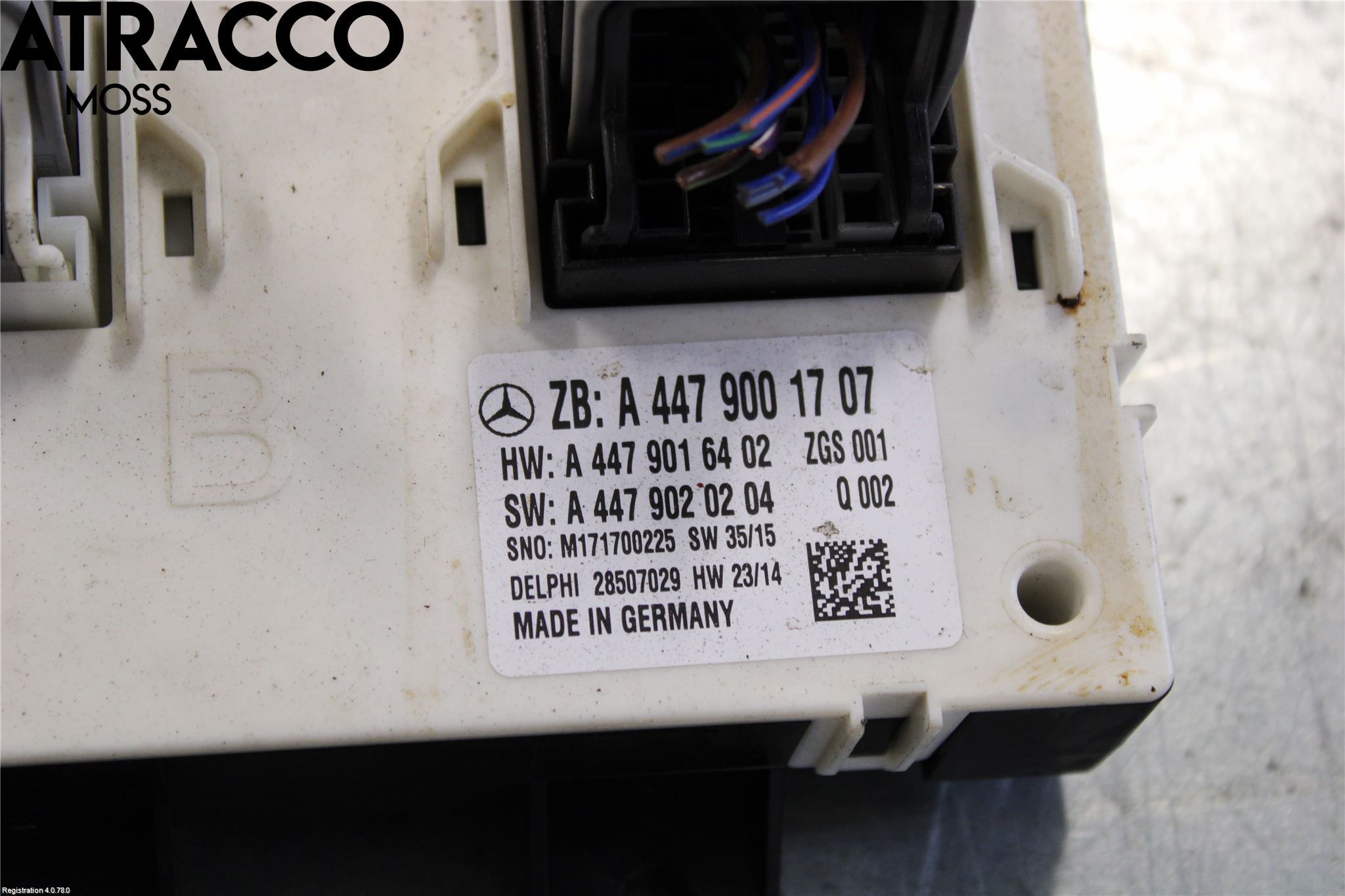 Mercedes-Benz MB VITO/V-KLASS (W640,W447,W448) 14- Styreenhet Øvrig
