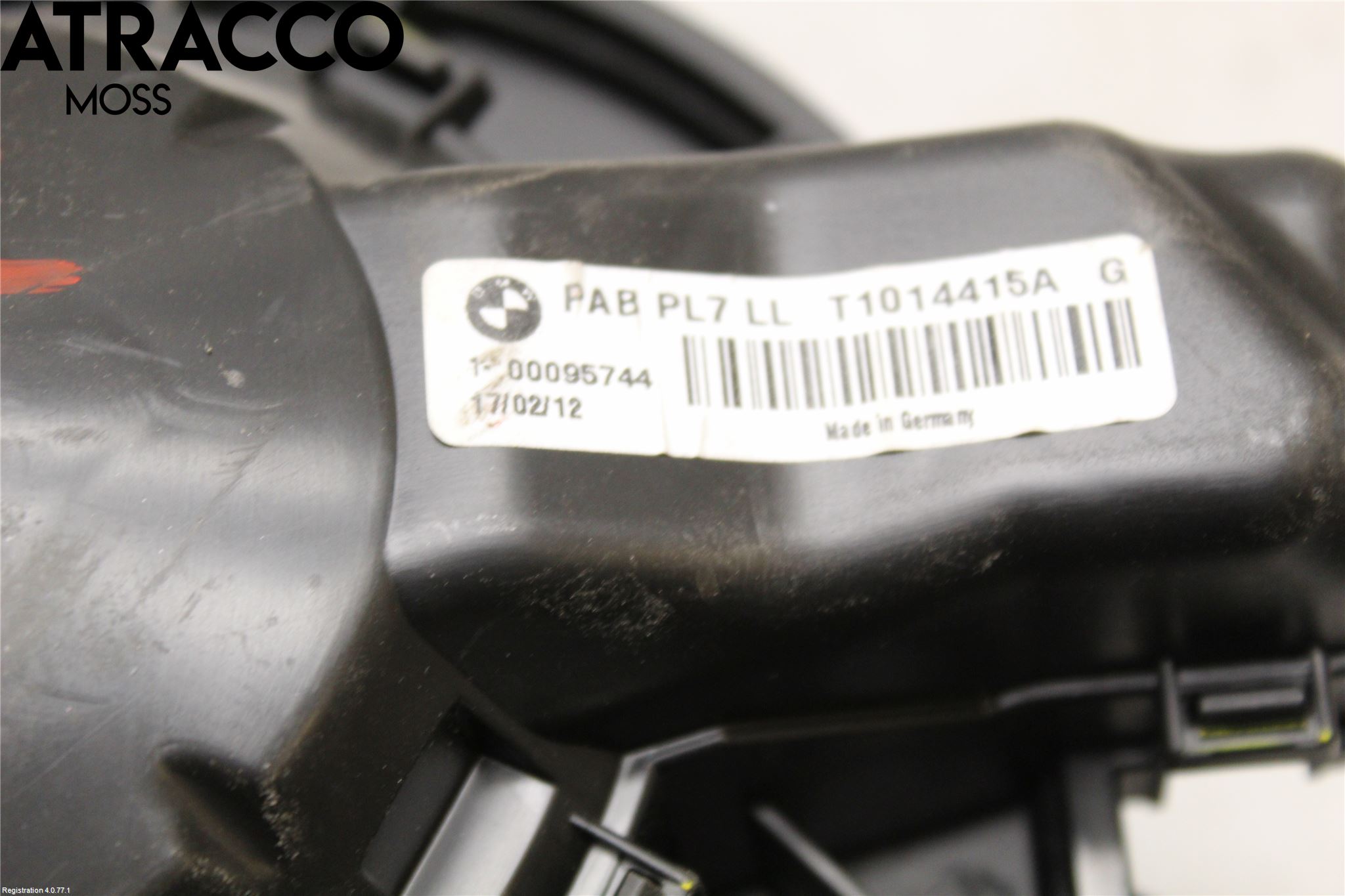 BMW 1 F20/F21 11-19 Varme Ac Varmeapparatvifte