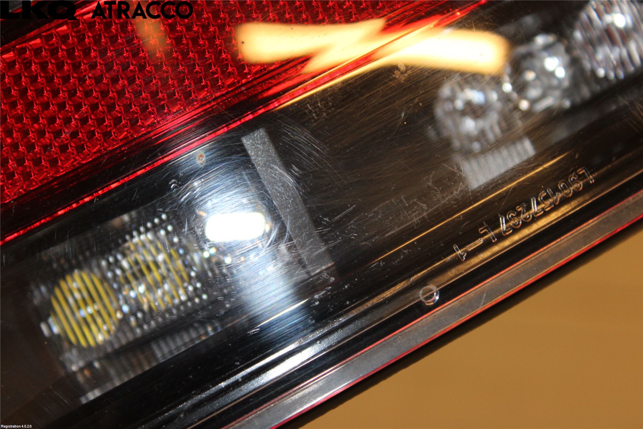 Renault CAPTUR 20-24 Baklykt Ryggelys-Tåkelys