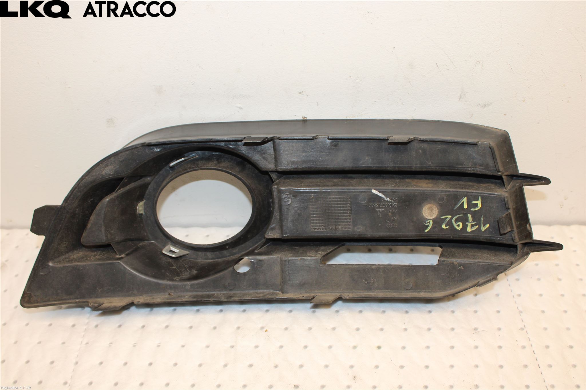 Audi A1/S1 11-18 Støtfanger Foran Plastdeksel