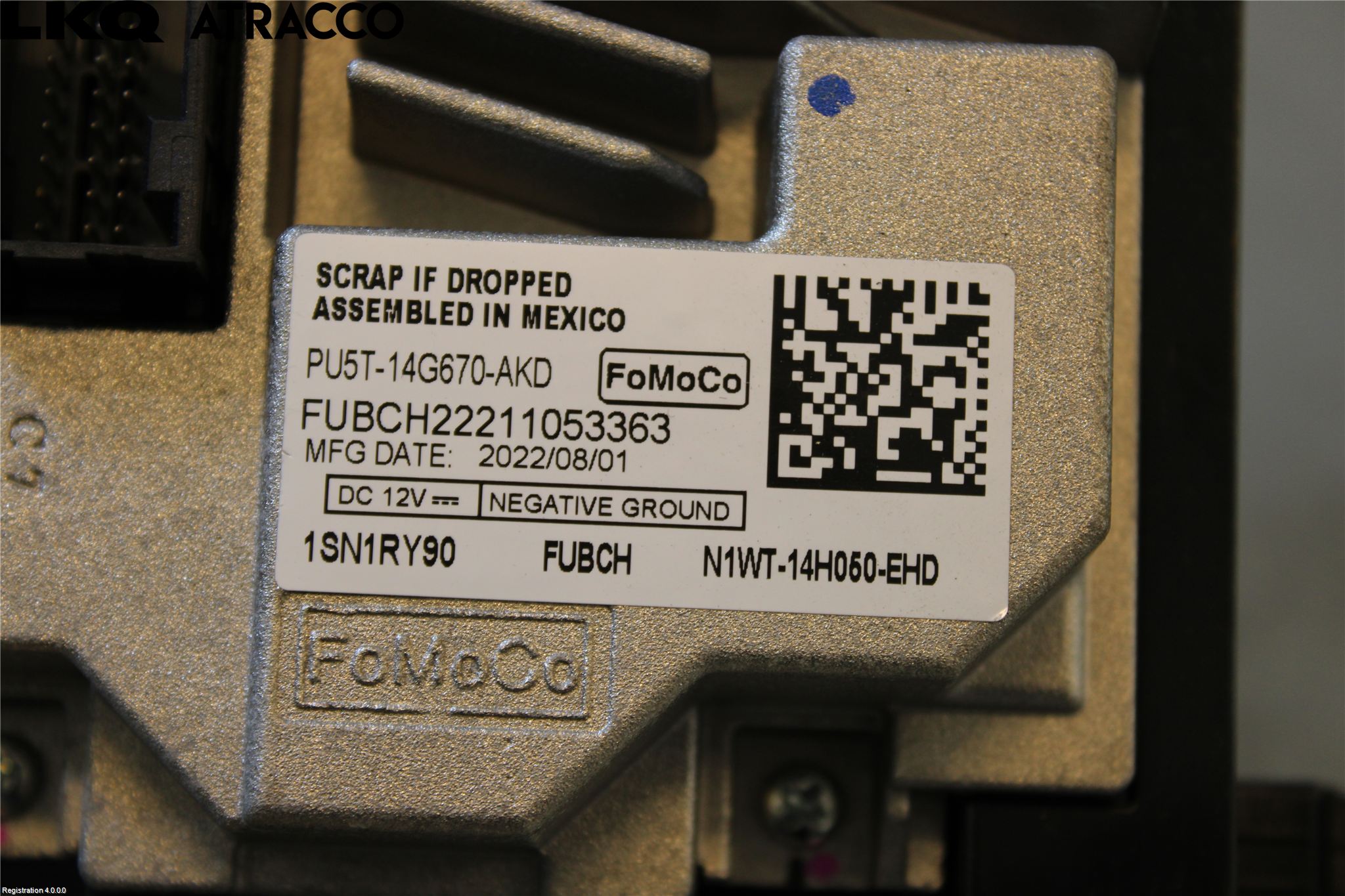 Ford RANGER EU 12-23 Stereo Forsterker