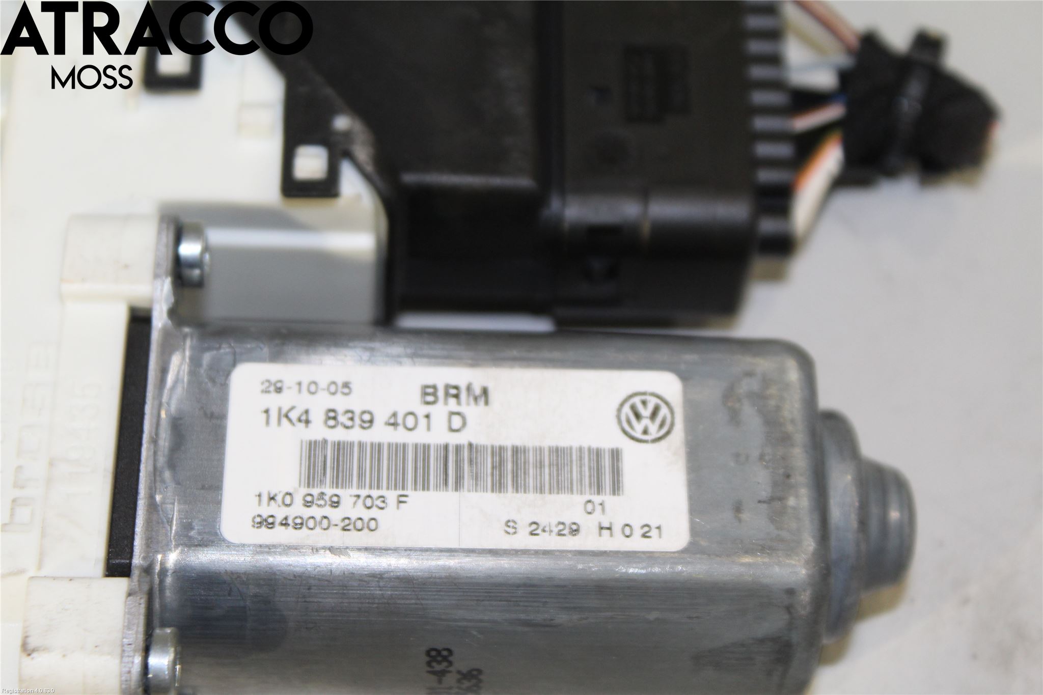 Volkswagen VW GOLF V 04-09 Vindusheismotor