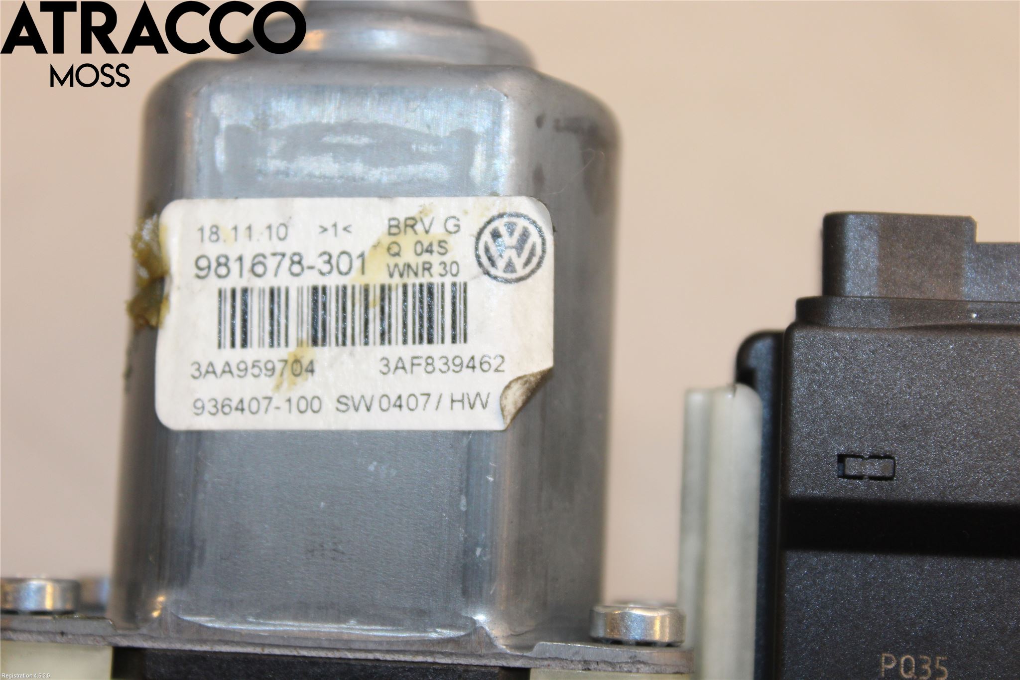 Volkswagen VW PASSAT 11-14 Vindusheismotor