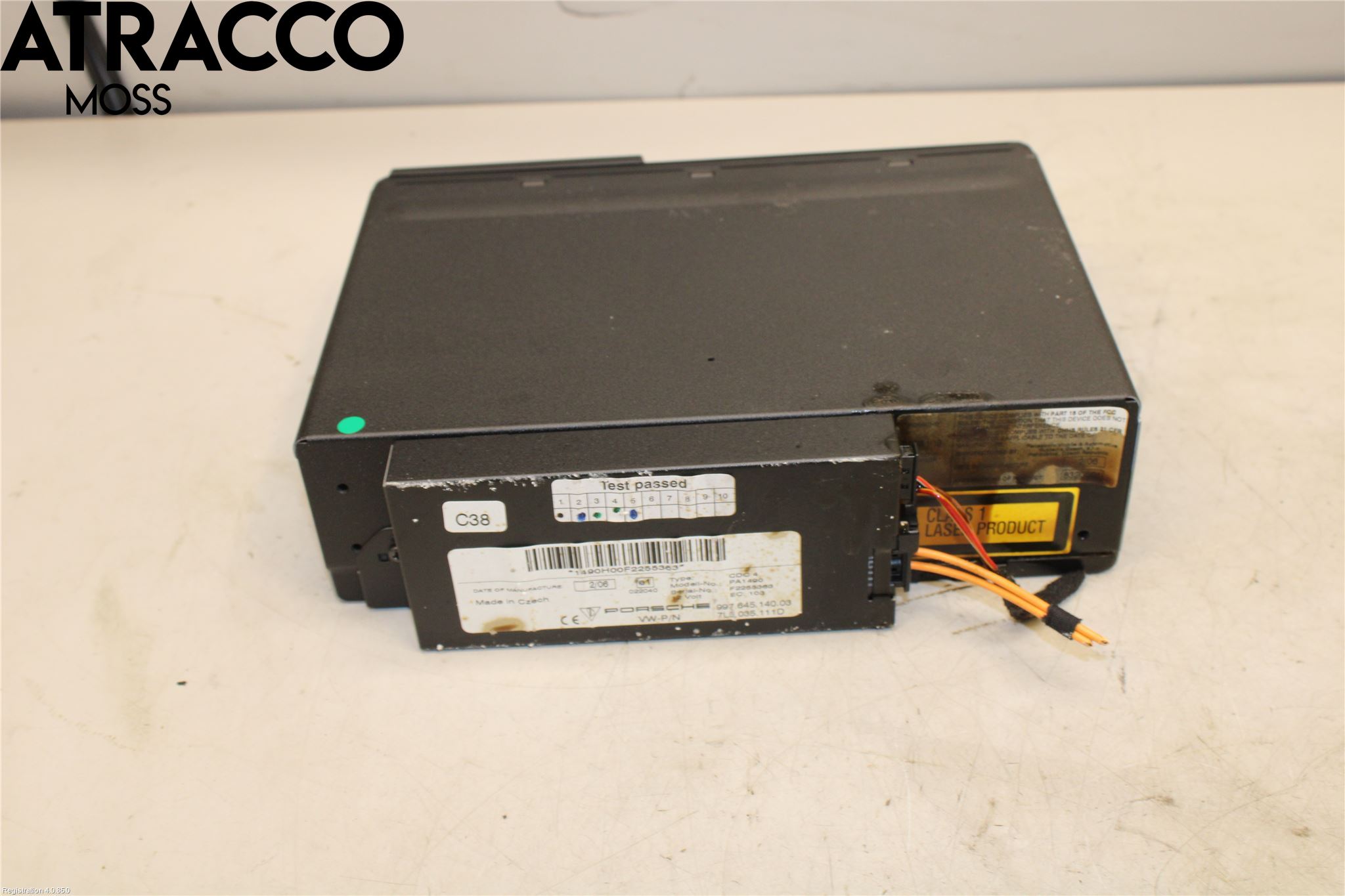 Porsche CAYENNE 03- Stereo Cd Veksler