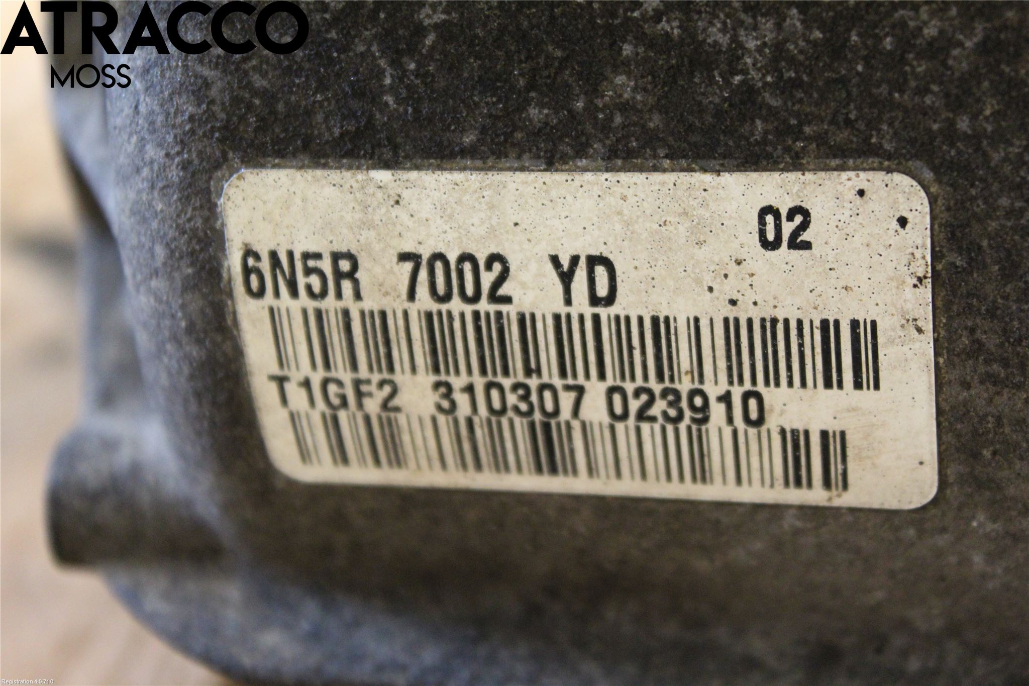 Volvo S40 08-12 Gearkasse 5 Trinn