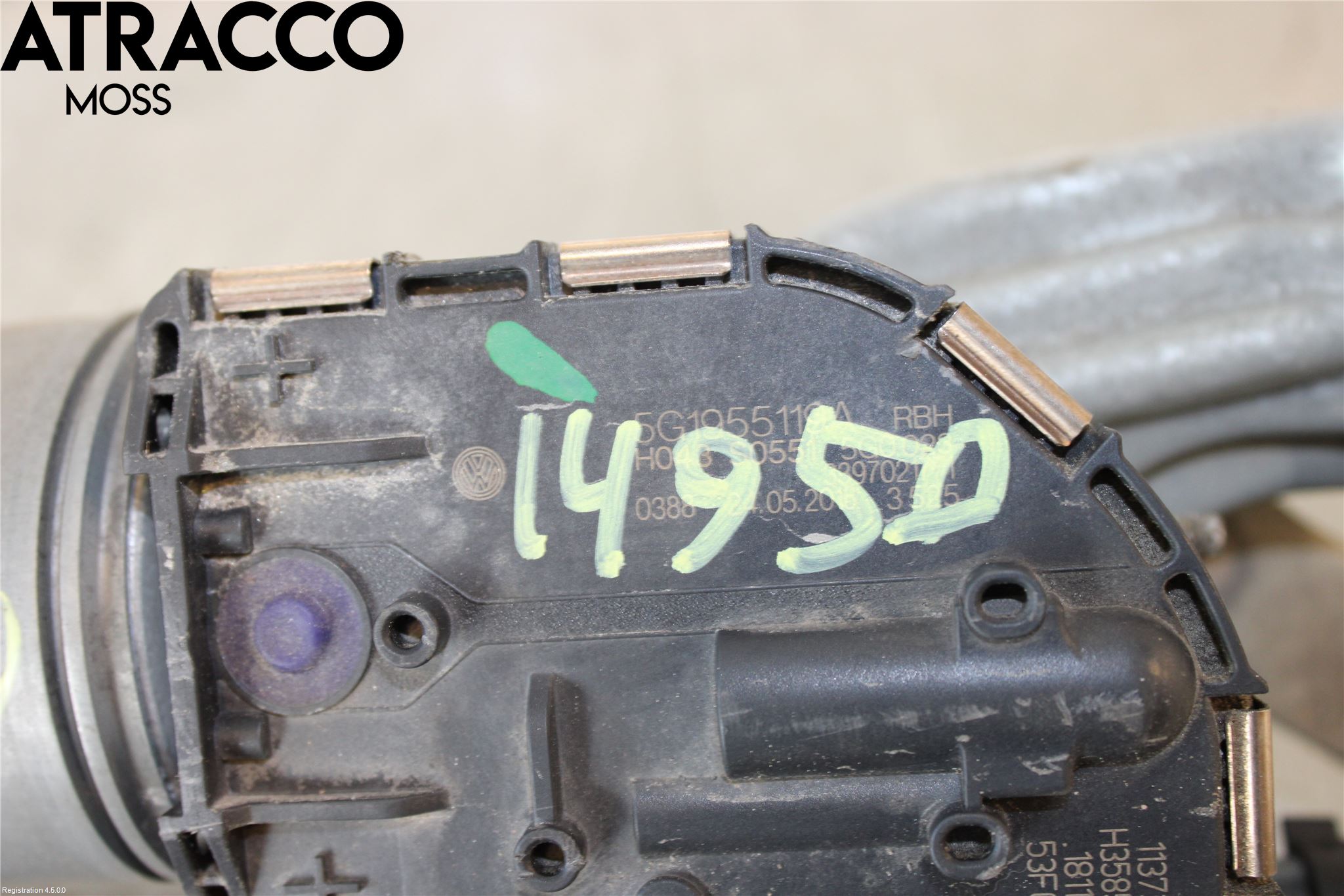 Volkswagen VW GOLF / E-GOLF VII 13-20 Viskermotor Frontrute