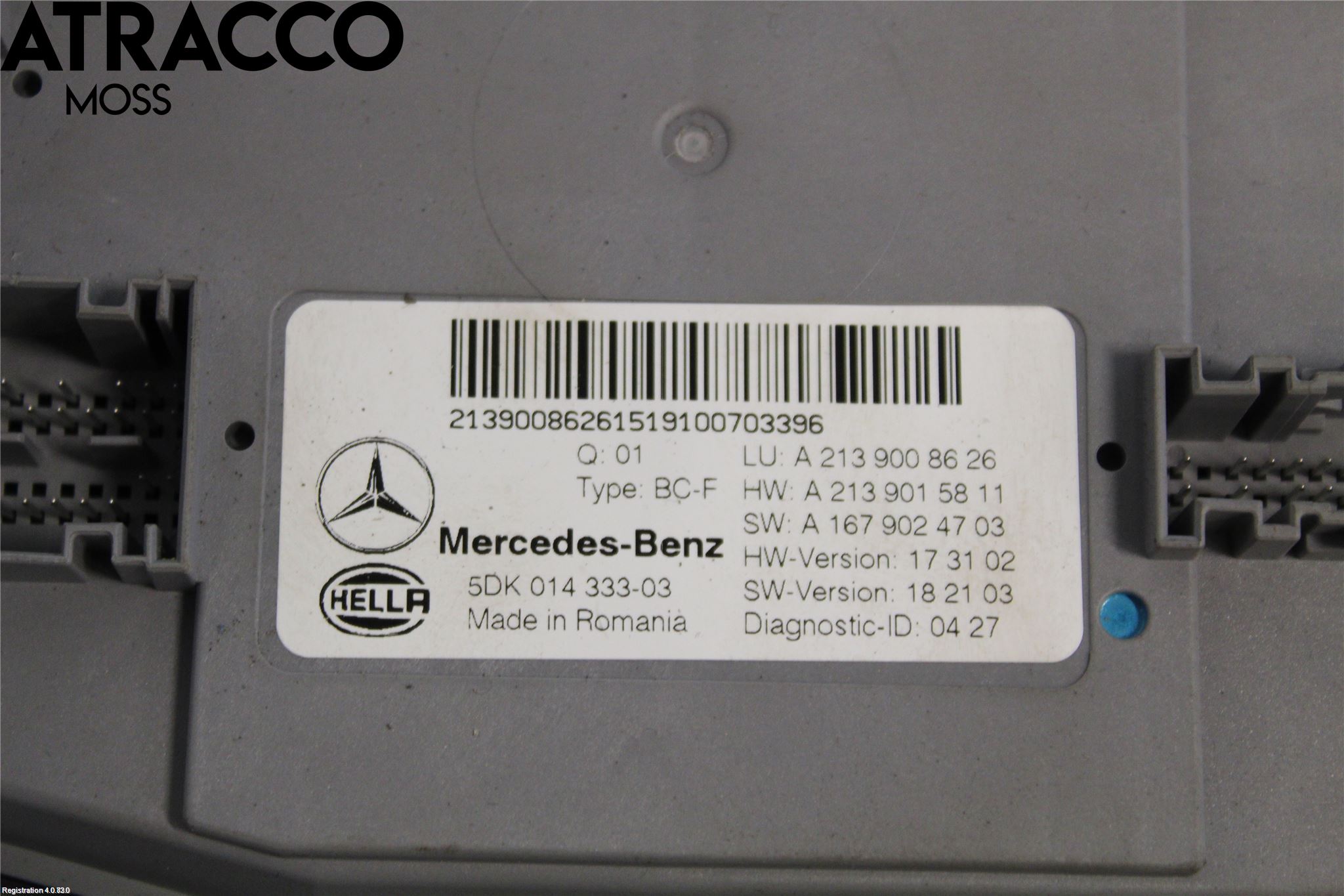 Mercedes-Benz MB E-KLASS (W213) 16-23 Styreenhet Øvrig