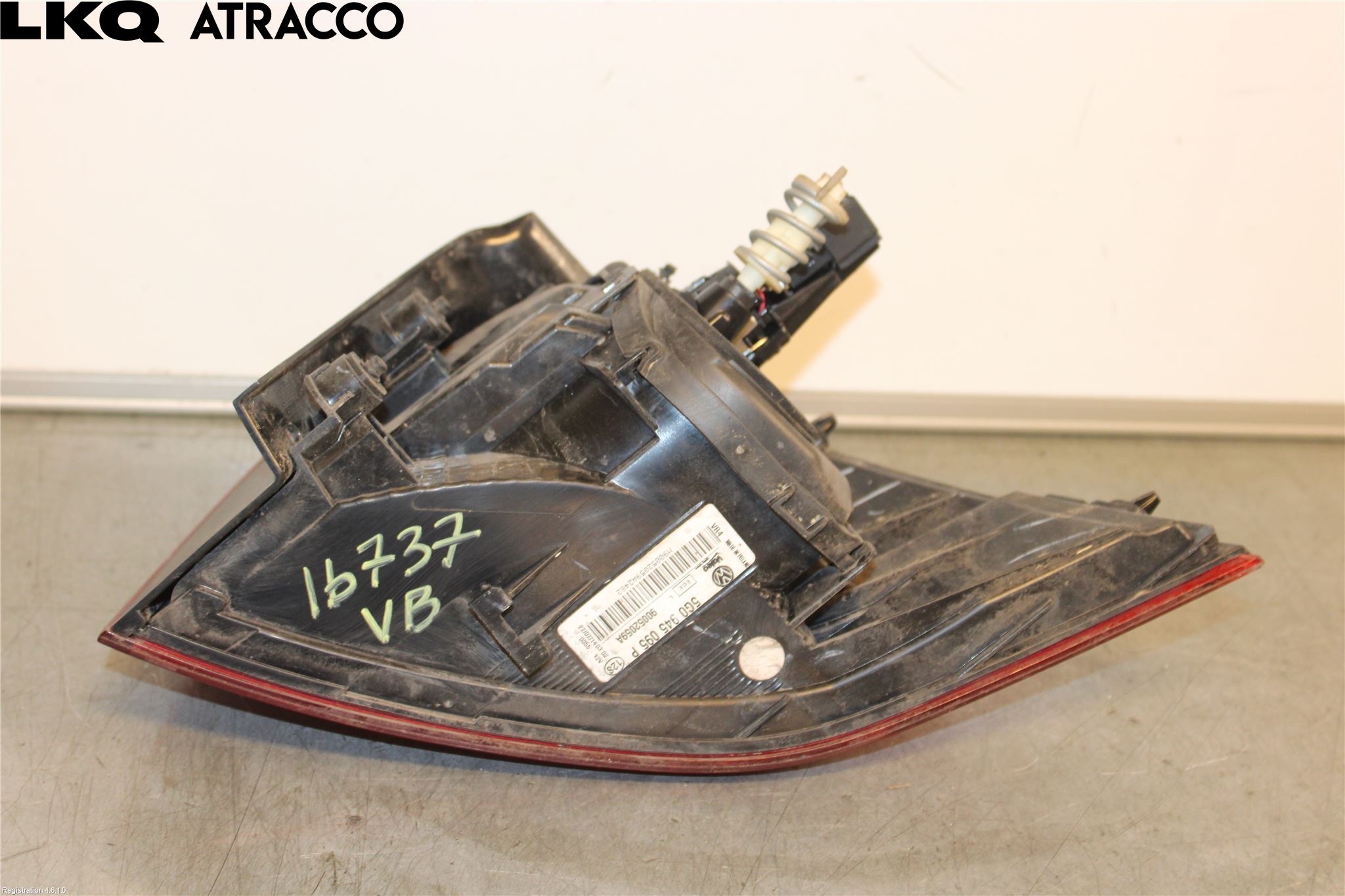 Volkswagen VW GOLF / E-GOLF VII 13-20 Baklykt Venstre