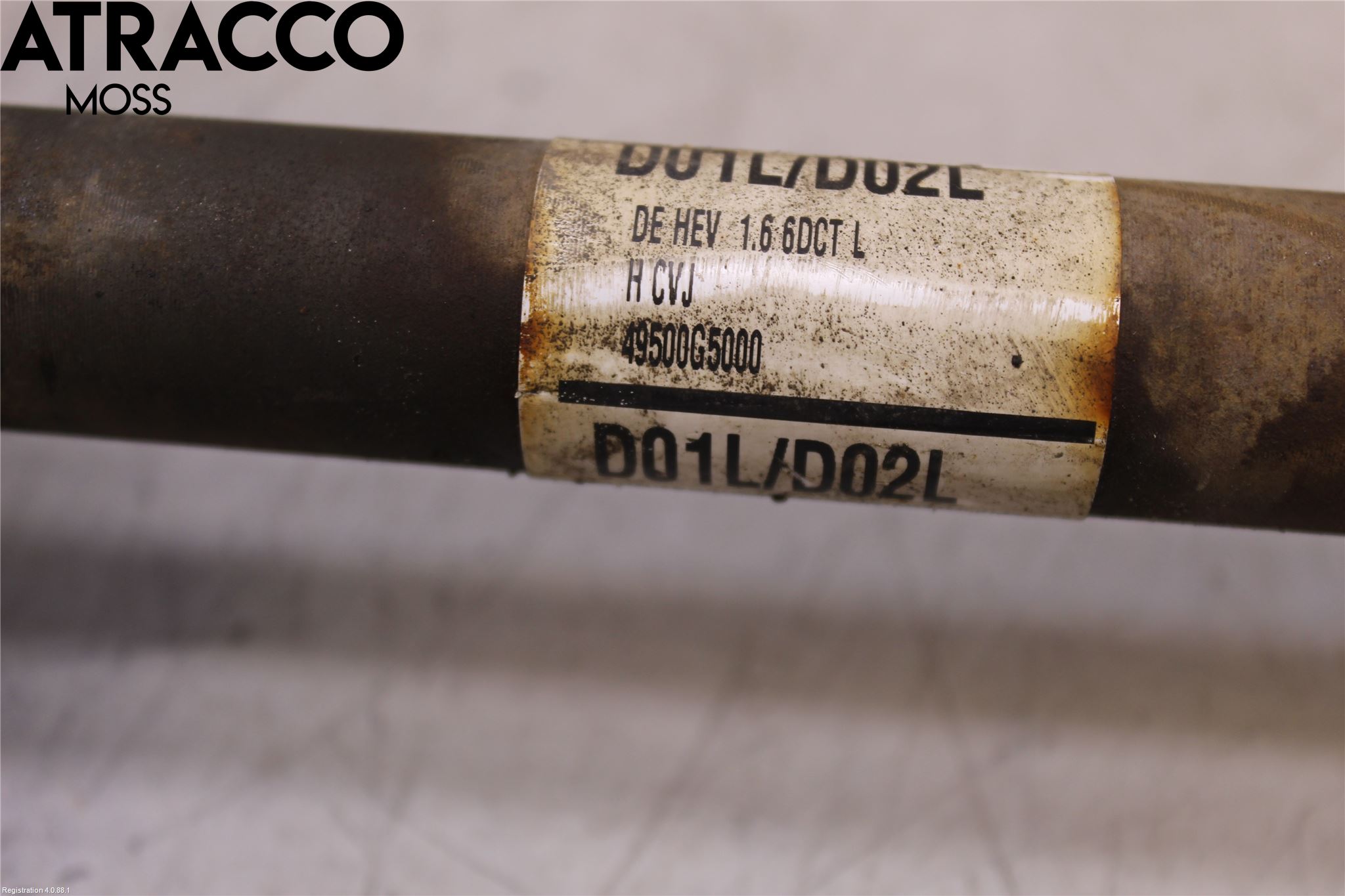 Kia NIRO (DE) 17-22 Drivaksel Foran Kompl Venstre