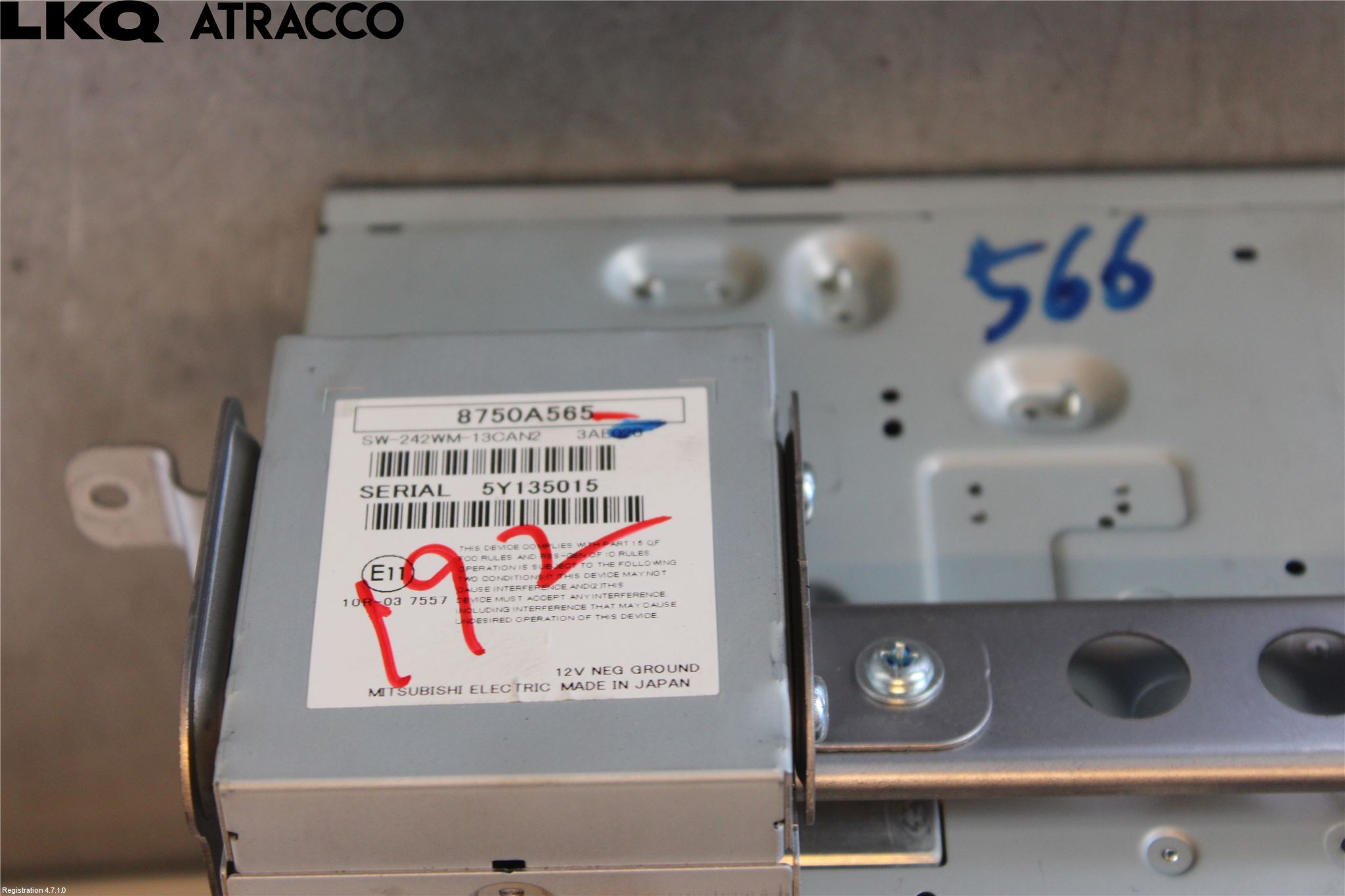 Mitsubishi OUTLANDER 13-21 Stereo Radio