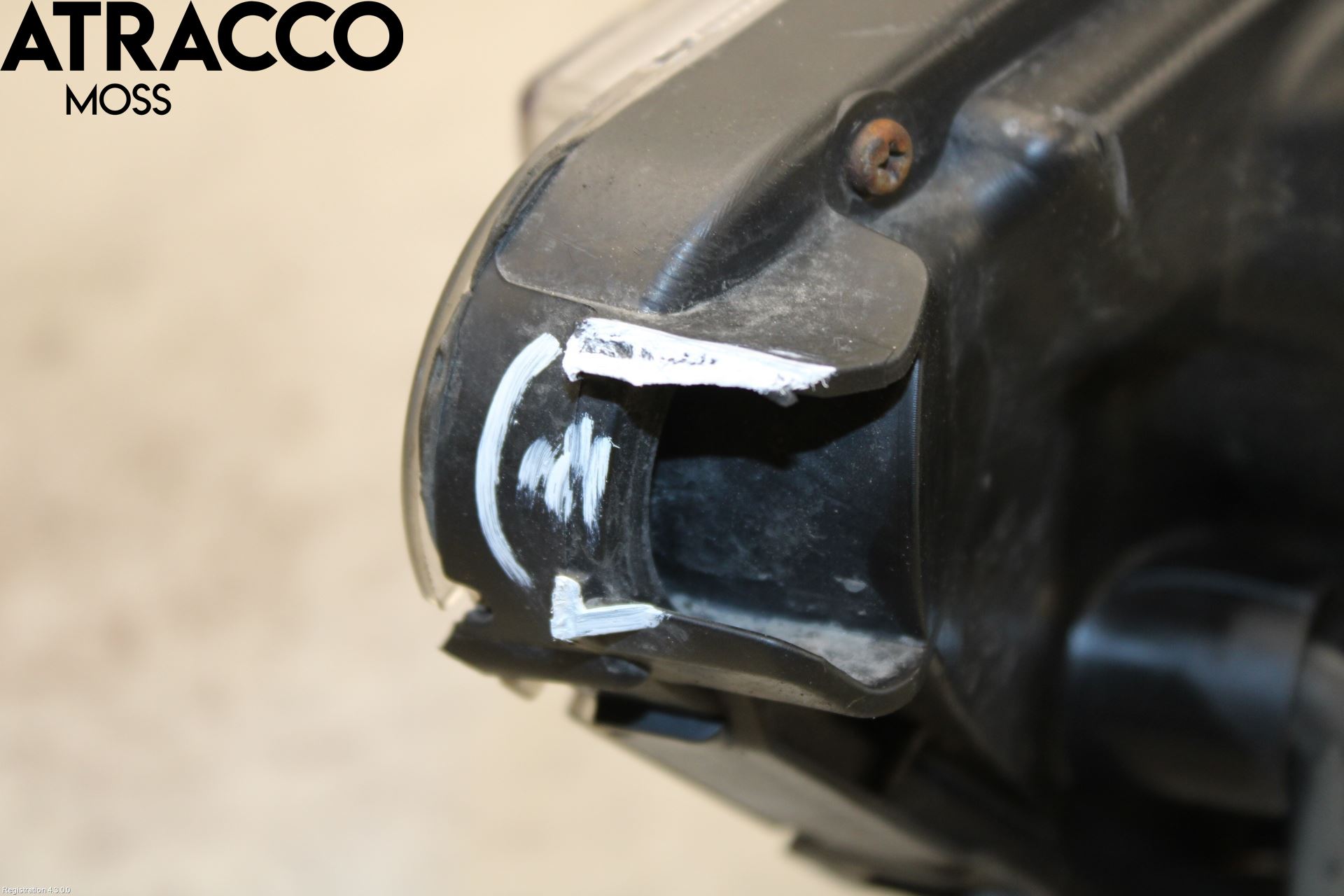 Mitsubishi ASX 10-22 Frontlykt Høyre