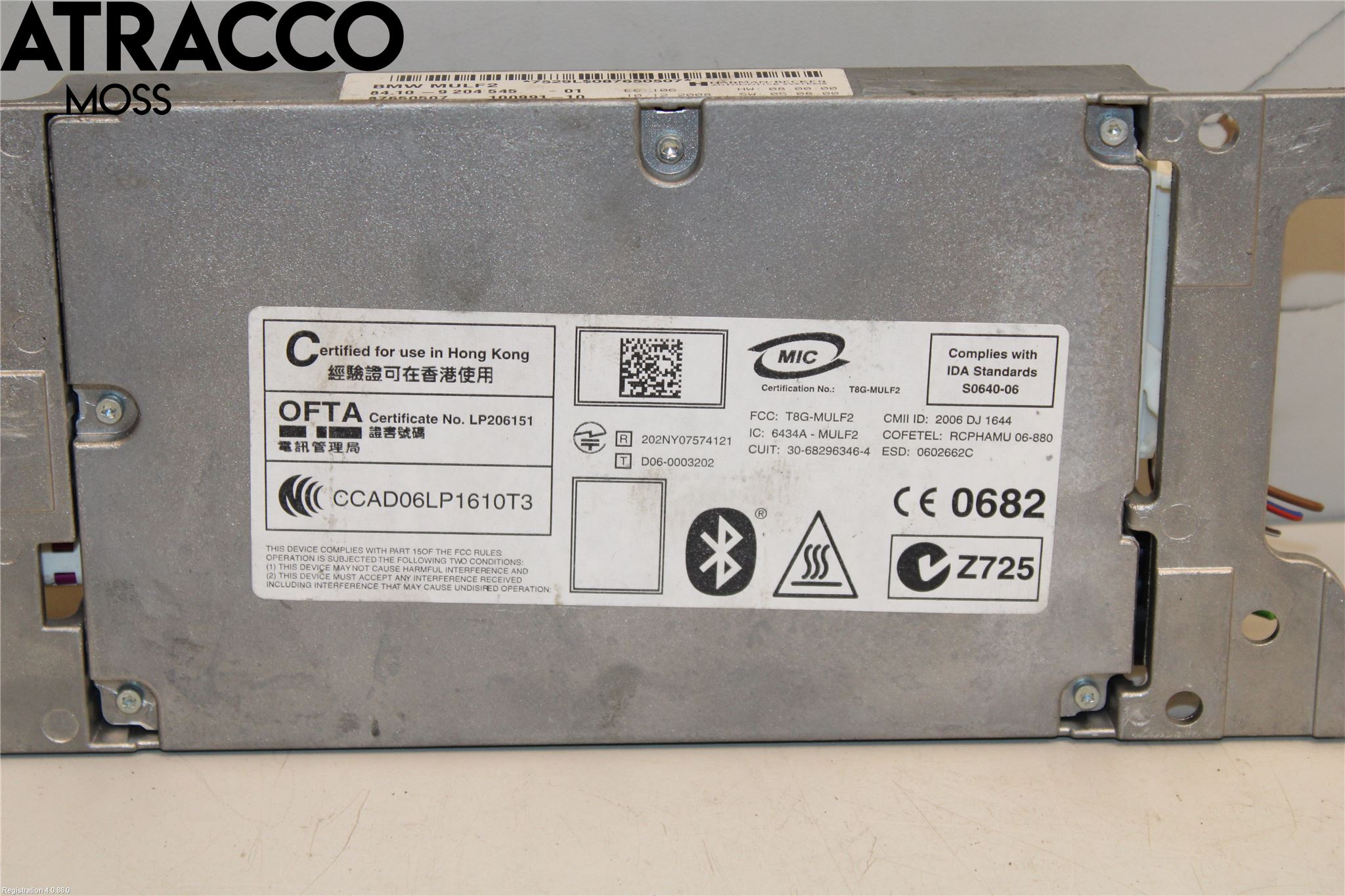 BMW 5 E60/61 Sed/Tou 02-10 Stereo Forsterker