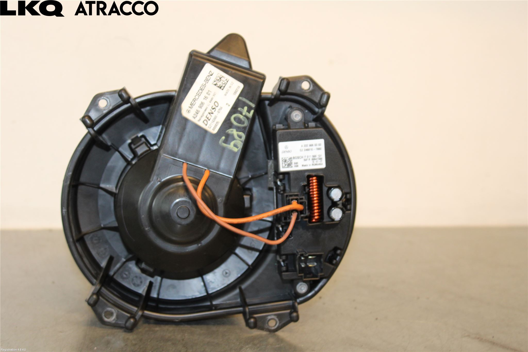 Mercedes-Benz MB B-KLASS (W246/W242) 12-19 Varmeapparat Viftemotor