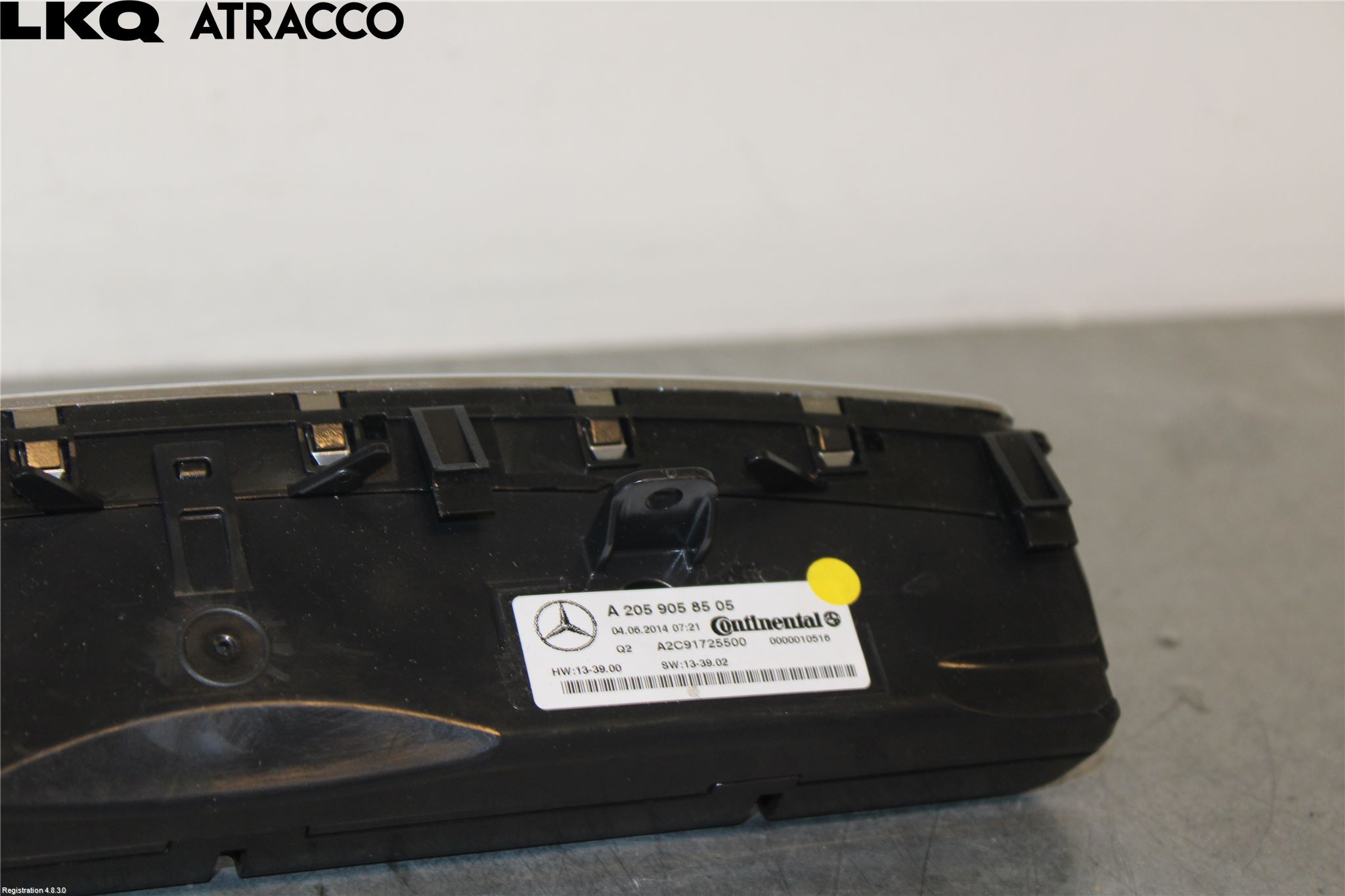 Mercedes-Benz MB C-KLASS (W205) 14-21 Varme Ac Betjening-Display