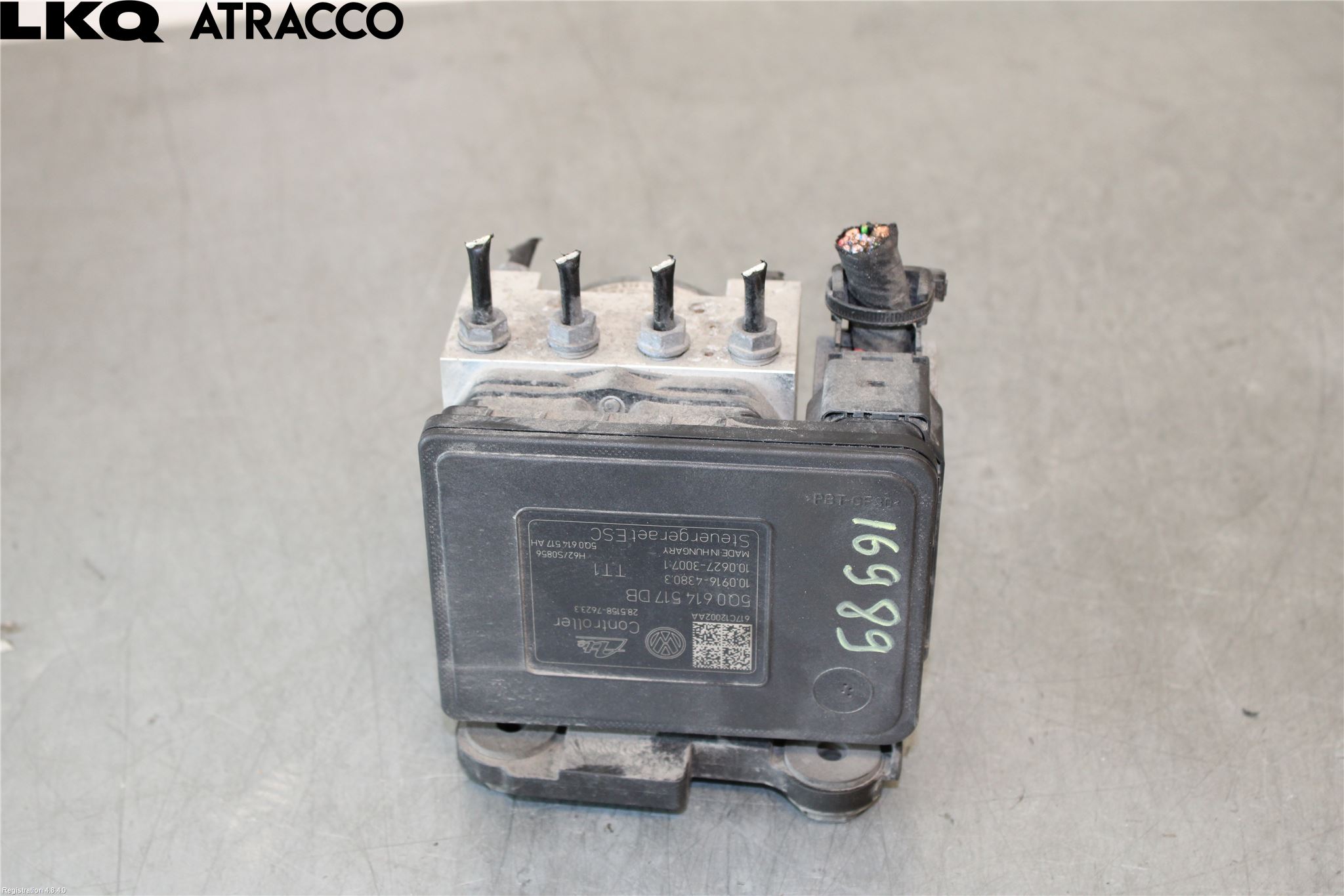 Volkswagen VW GOLF / E-GOLF VII 13-20 Abs Hydraulikkaggregat