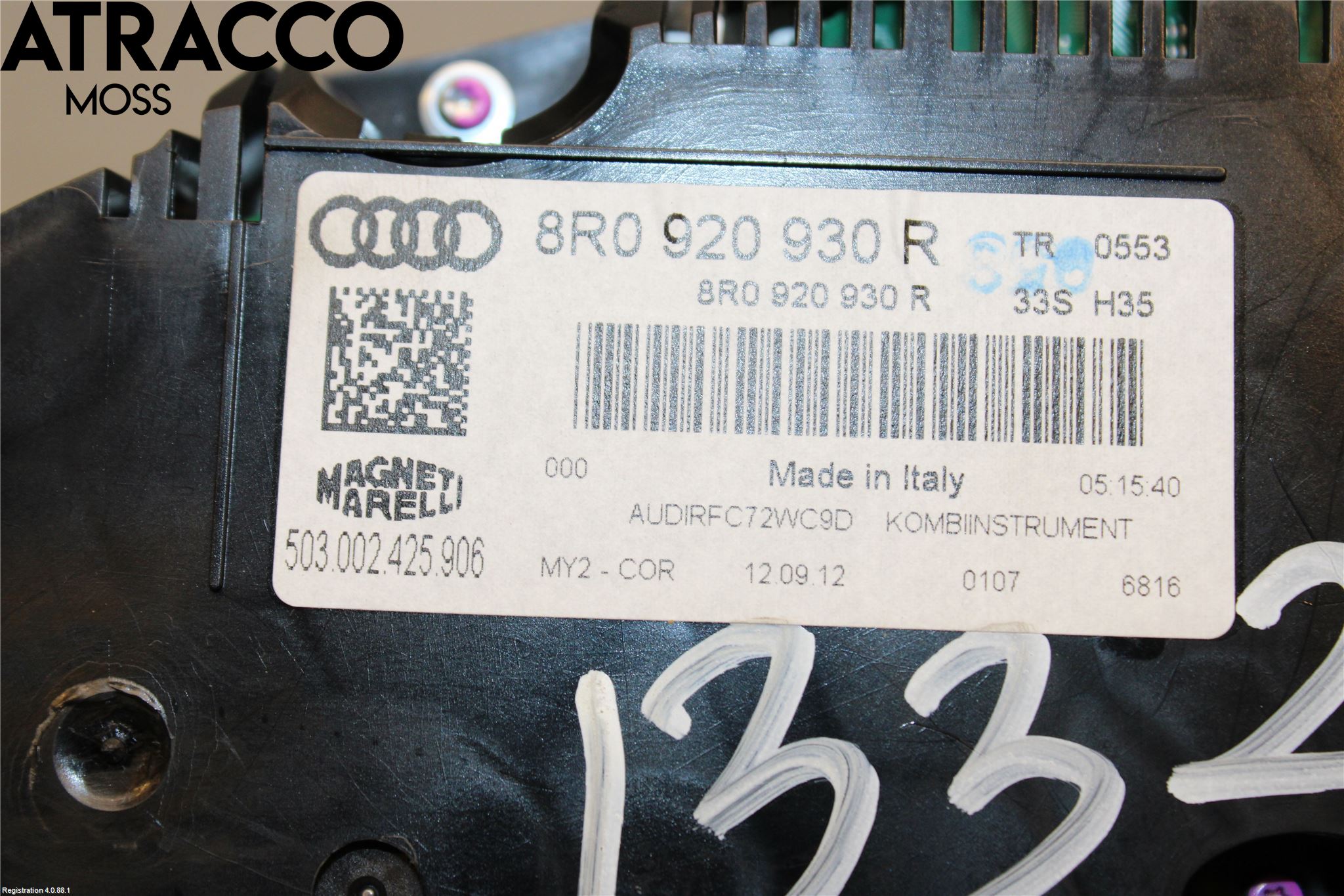 Audi Q5 09-16 Instr Kombinert