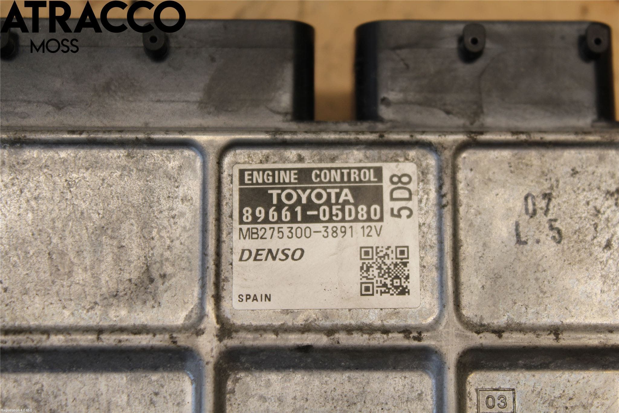 Toyota AVENSIS 09-15 Styreenhet Øvrig