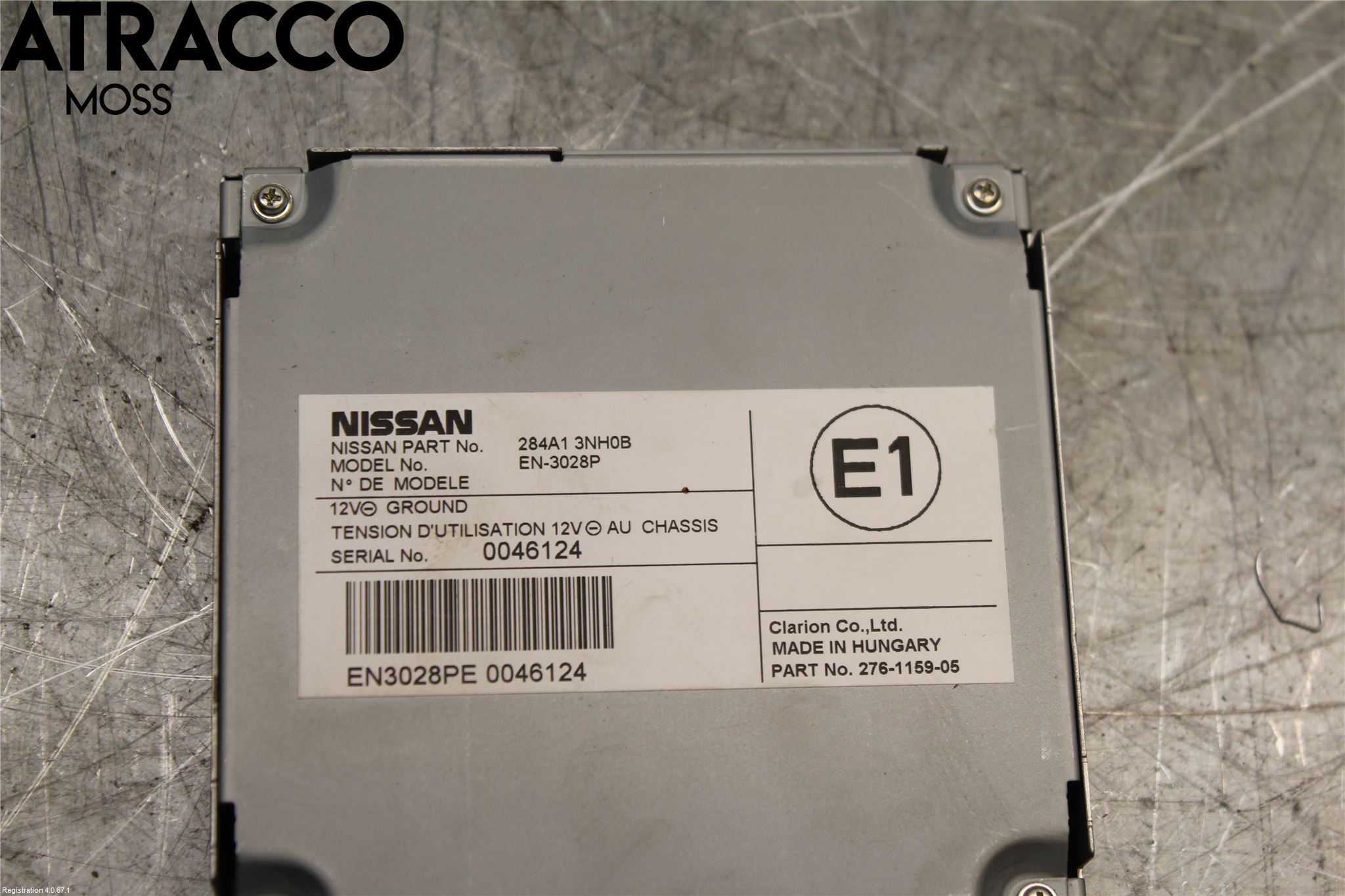 Nissan LEAF 11-17 Styreenhet Øvrig