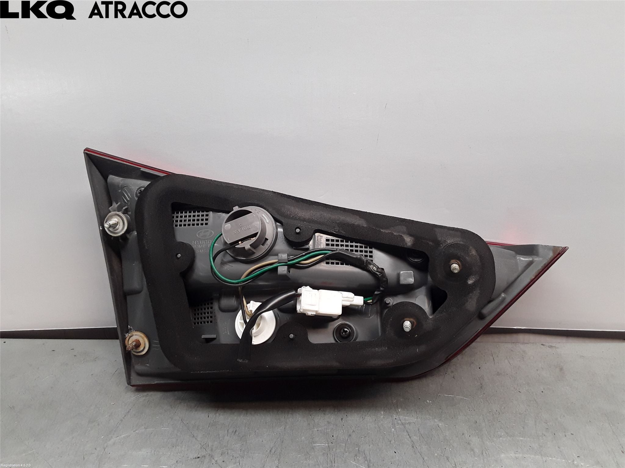 Hyundai ix20 Baklykt Høyre  På Luke(Indre)