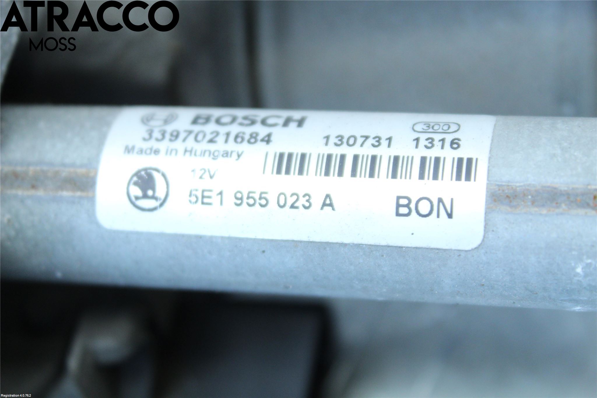 Skoda OCTAVIA (5E) 13-20 Viskermotor Bakluke