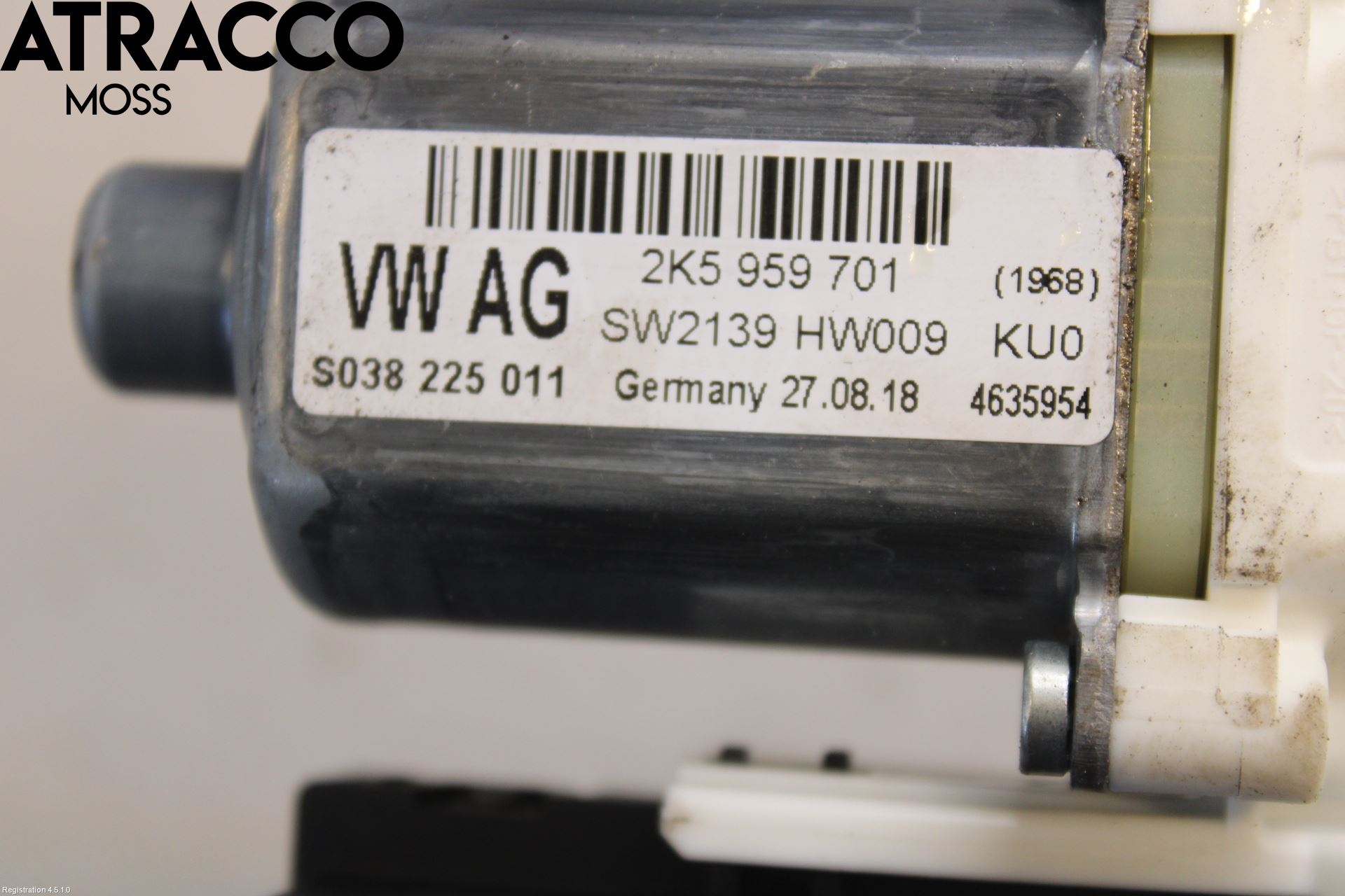 Volkswagen VW CADDY      04-10 Vindusheismotor