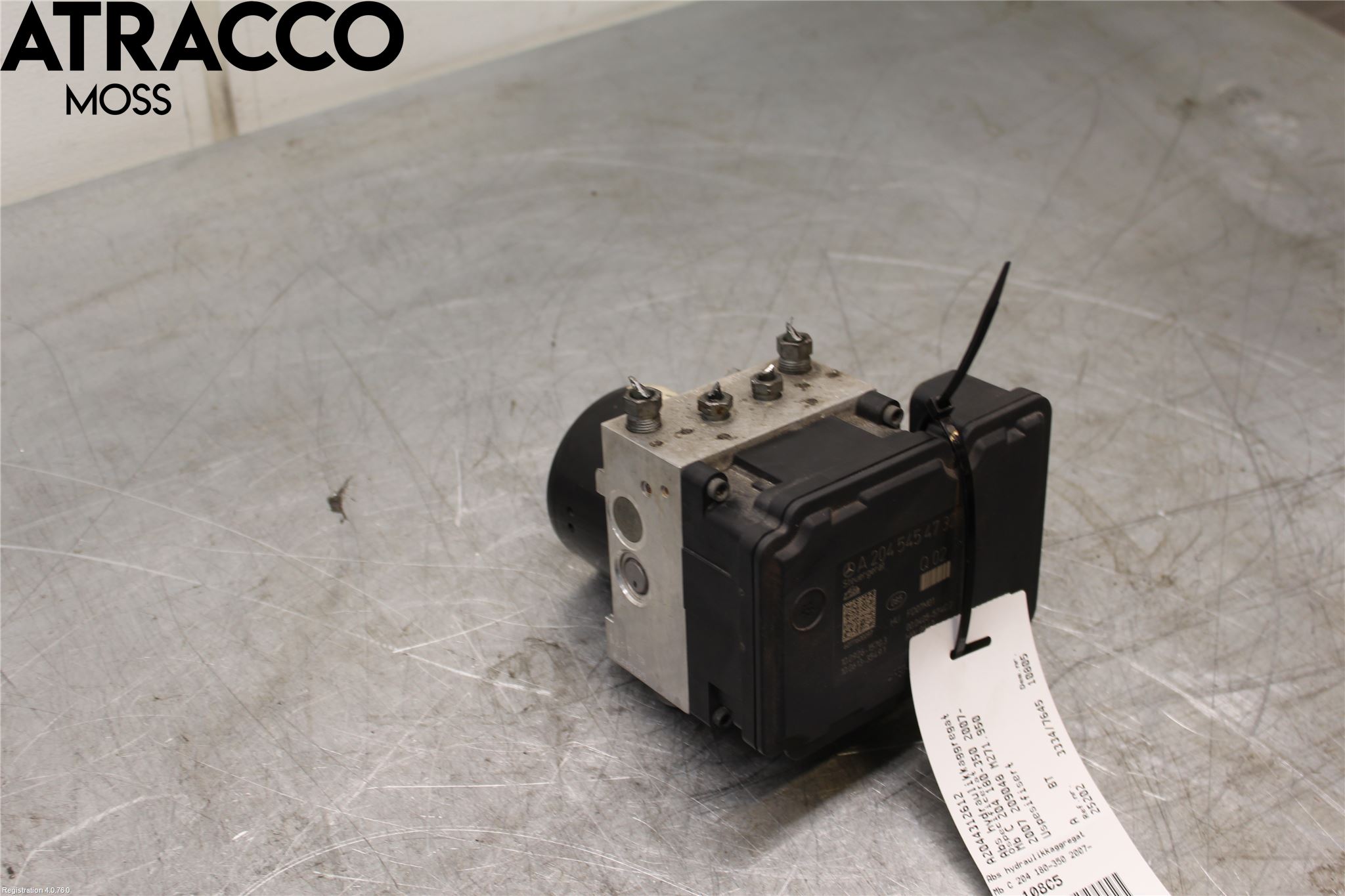 Mercedes-Benz MB C-KLASS (W204) 07-15 Abs Hydraulikkaggregat