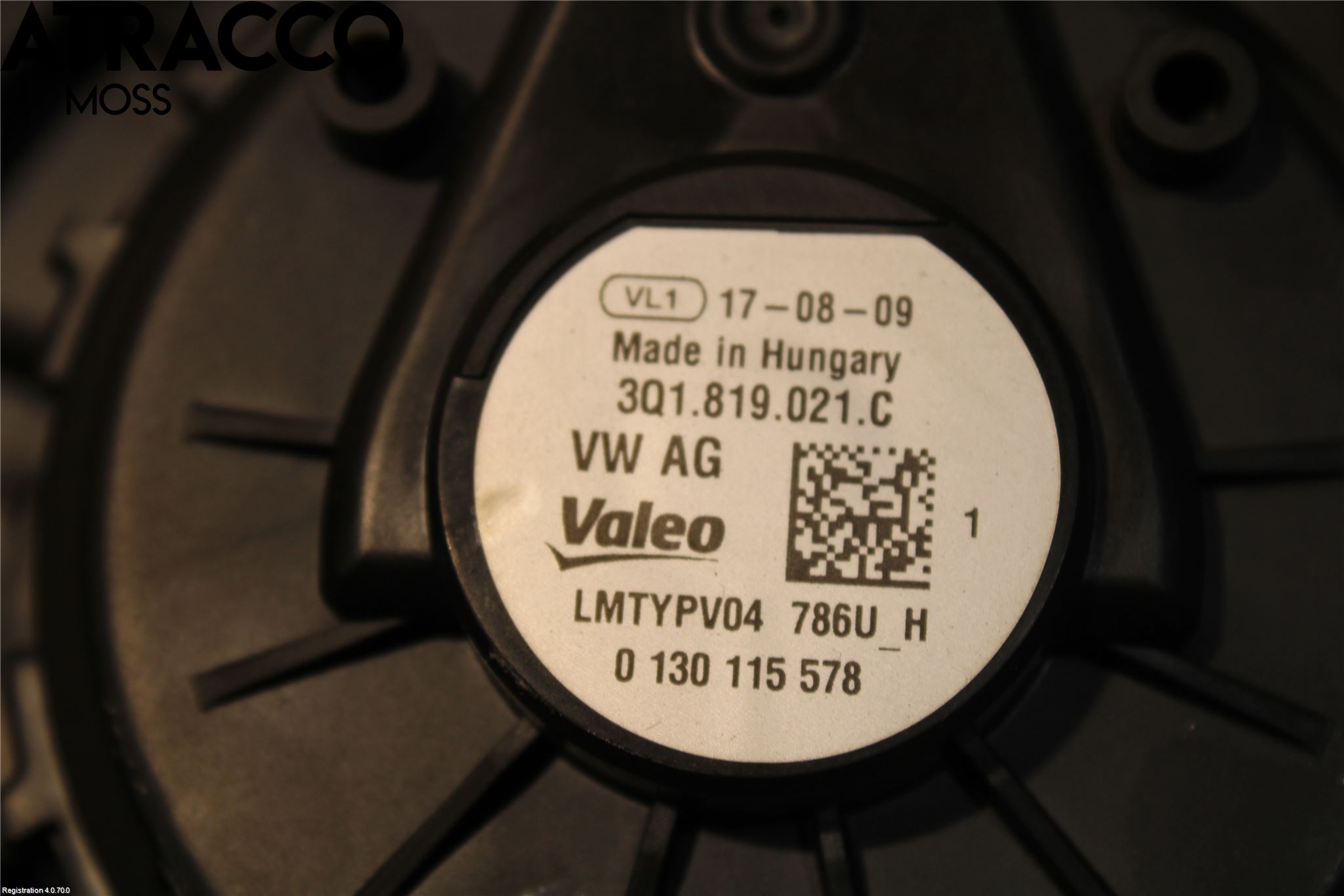 Volkswagen VW PASSAT 15-19 Varme Ac Varmeapparatvifte