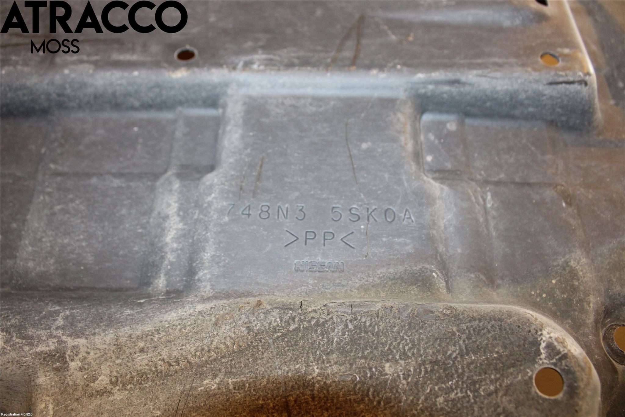 Nissan LEAF 18- Bunnplate U Motor-Gear-Dørk