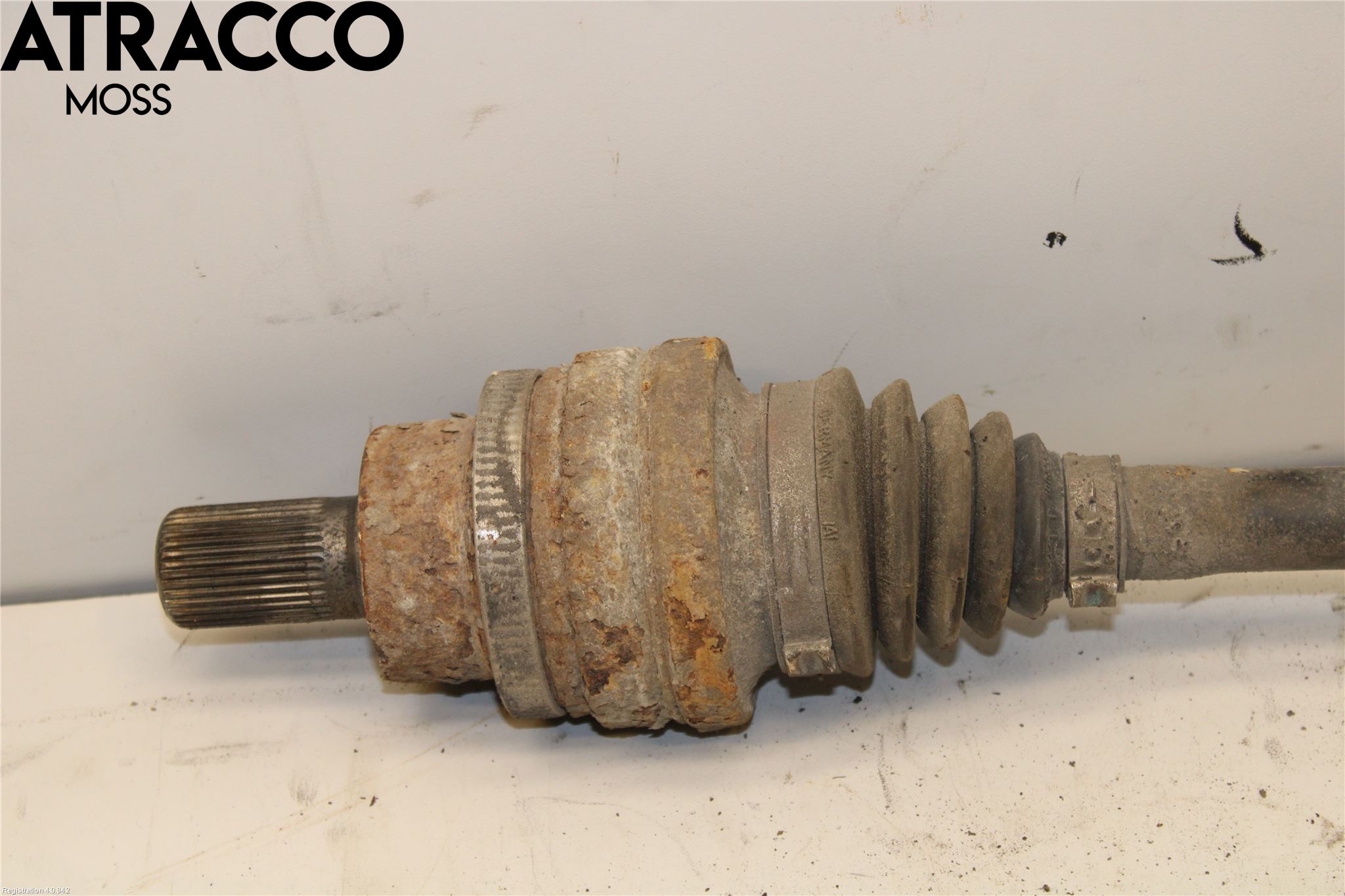 Volvo XC70 08-13 Drivaksel Bak Kompl Venstre