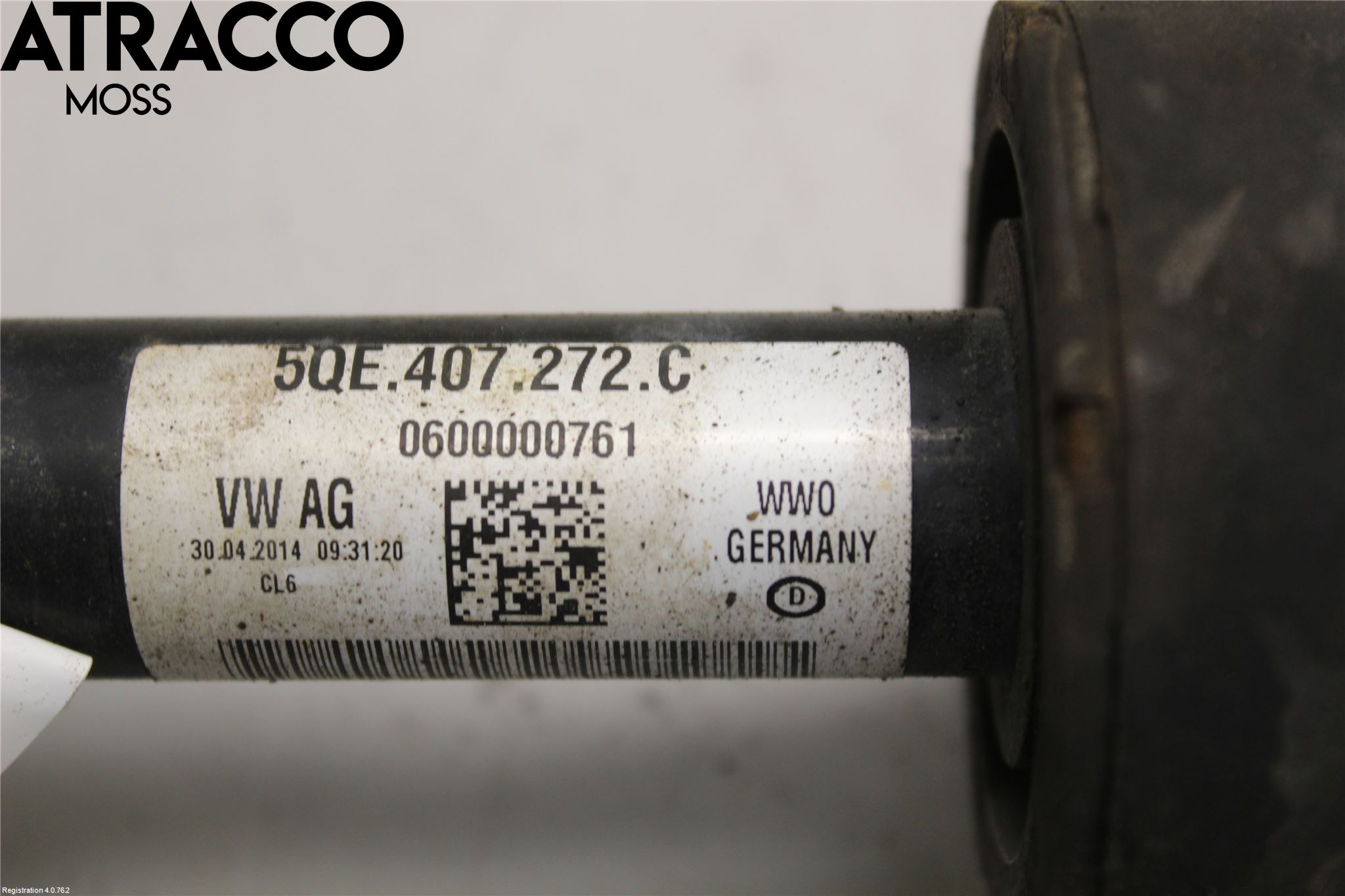 Volkswagen VW GOLF / E-GOLF VII 13-20 Drivaksel Foran Kompl Høyre