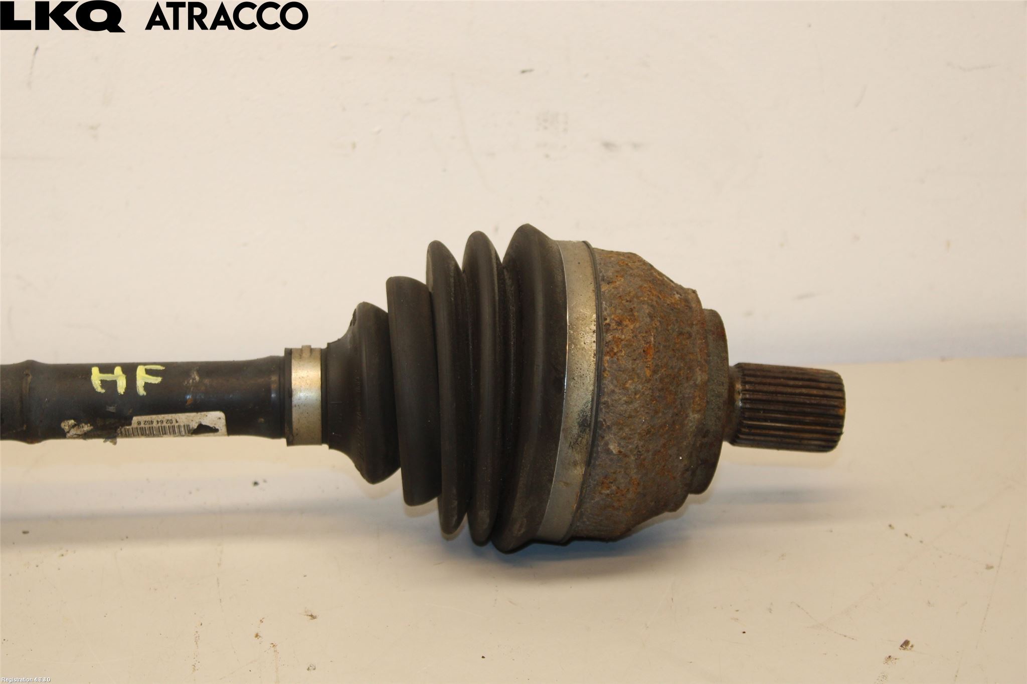 BMW 5 F10/F11/F18 09-17 Drivaksel Foran Kompl Venstre