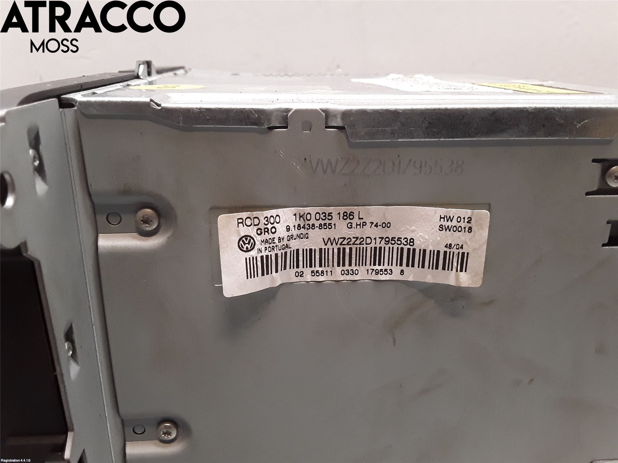 Volkswagen VW GOLF V 04-09 Stereo Radio