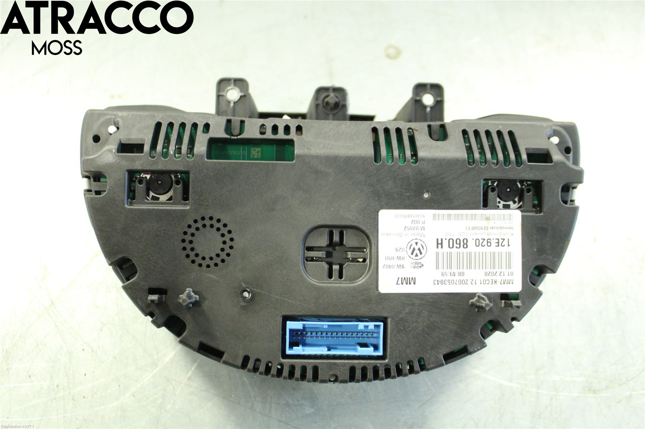 Volkswagen VW UP! / E-UP! Instr Kombinert